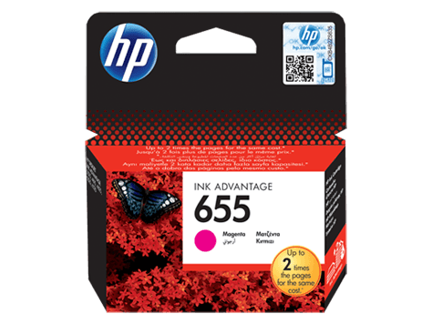 HP 655 purpurová inkoustová kazeta, CZ111AE