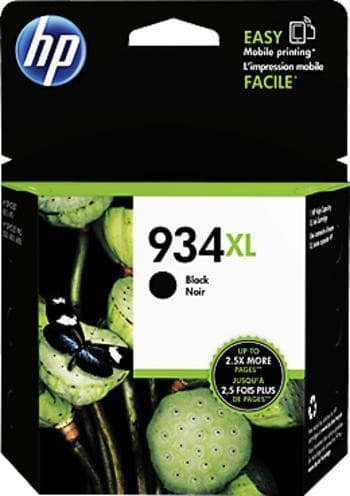 HP 934XL černá inkoustová kazeta, C2P23AE