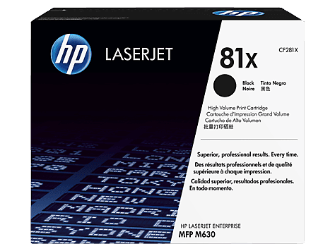 HP 81X tisková kazeta černá velká, CF281X