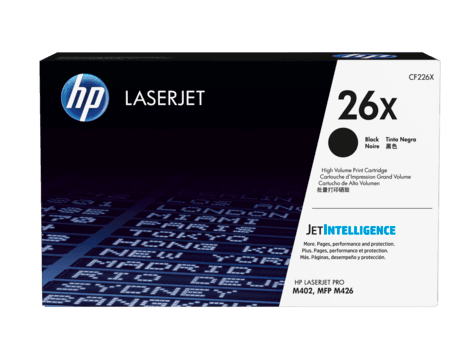 HP 26X tisková kazeta černá velká, CF226X
