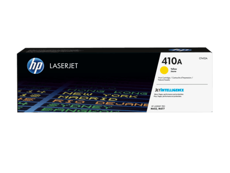 HP 410A tisková kazeta žlutá, CF412A