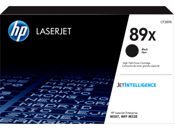 HP 89X Black LaserJet Toner, CF289X