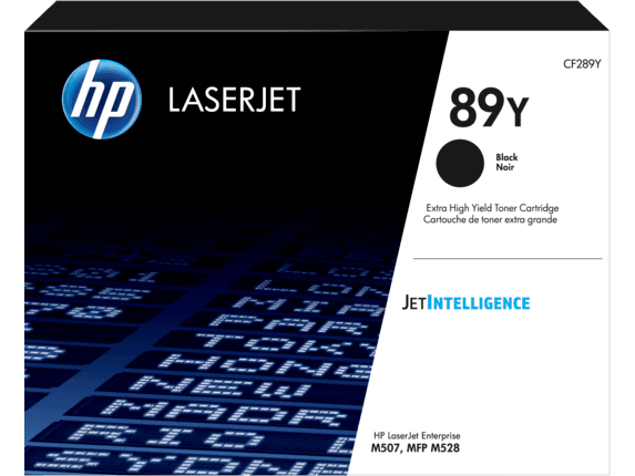 HP 89Y Black LaserJet Toner, CF289Y