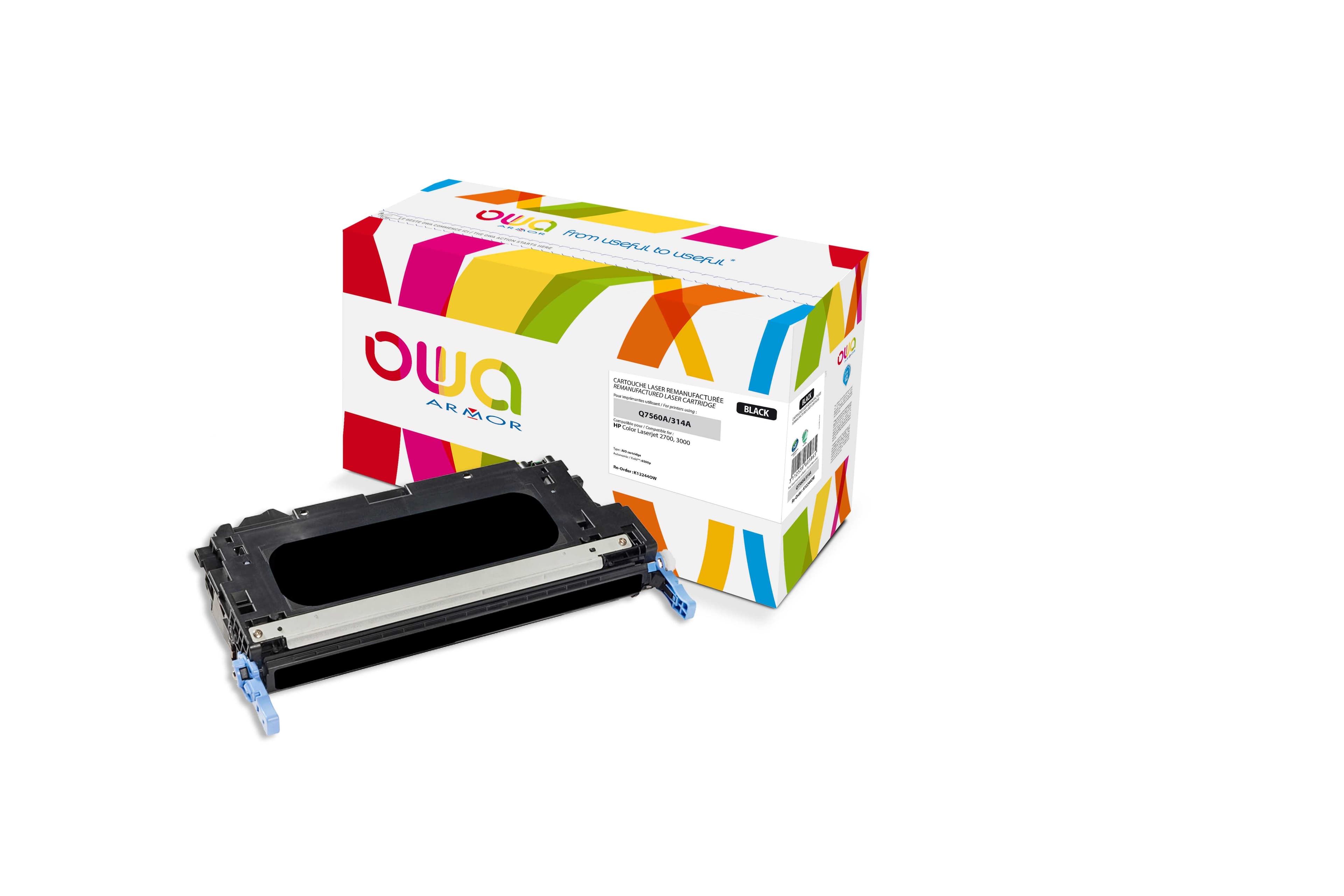 OWA Armor toner kompatibilní s HP Q7560A, 6500st, černá black