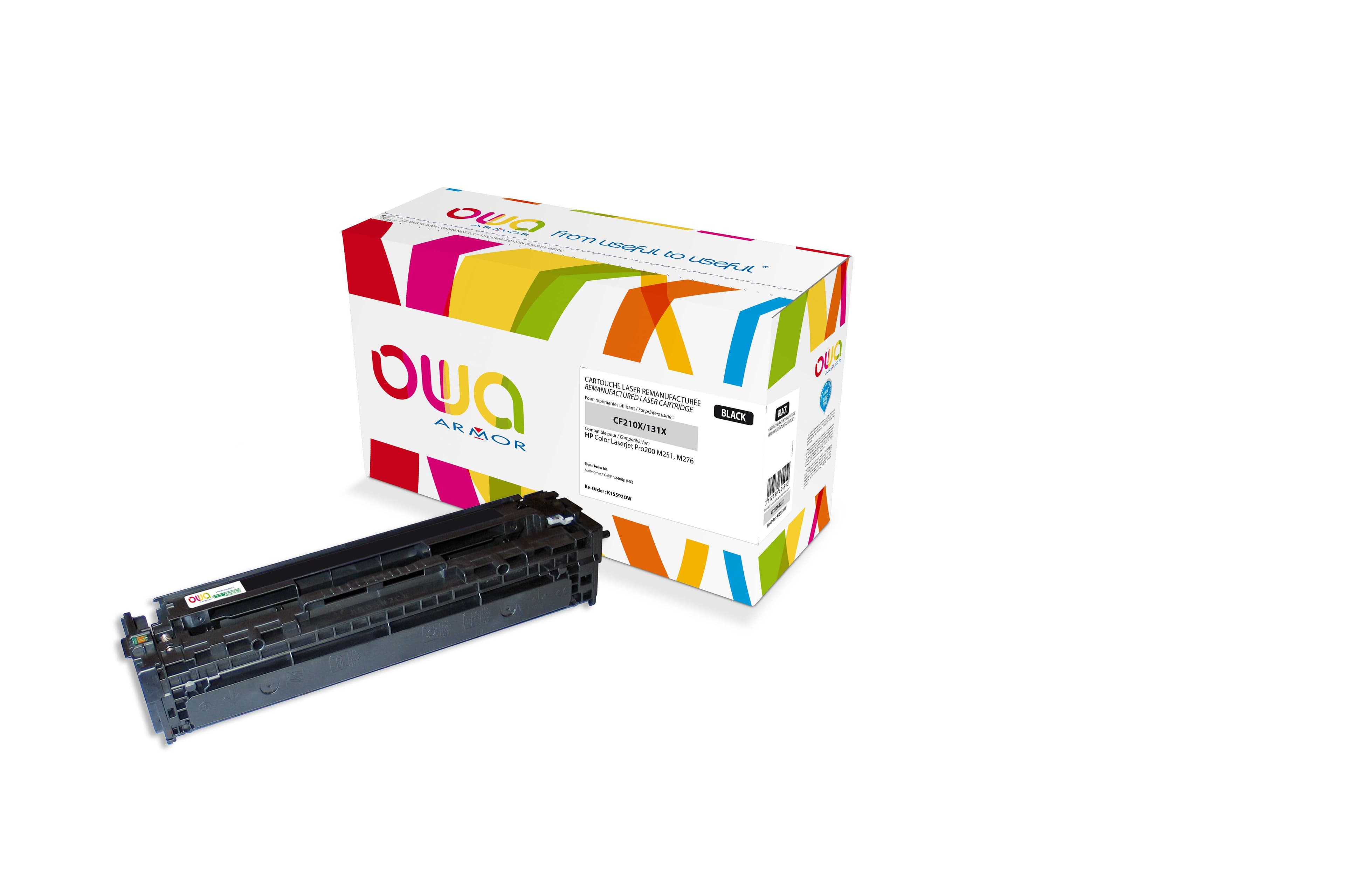 OWA Armor toner kompatibilní s HP CF210X, 2400st, černá black