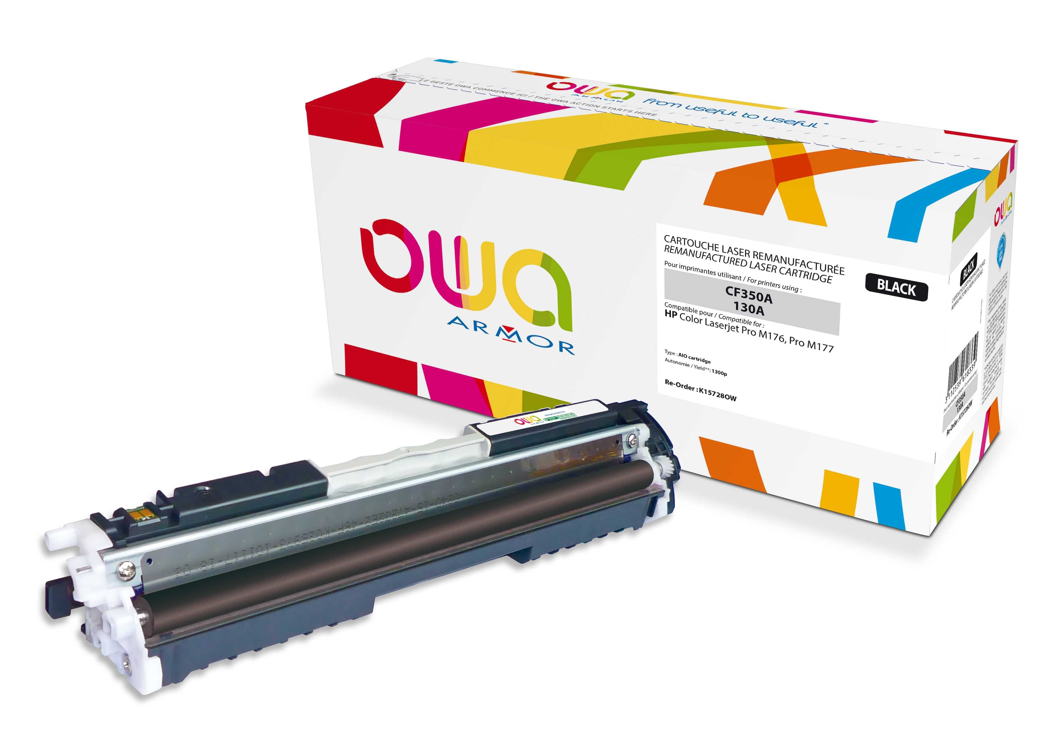 OWA Armor toner kompatibilní s HP CF350A, 1300st, černá black