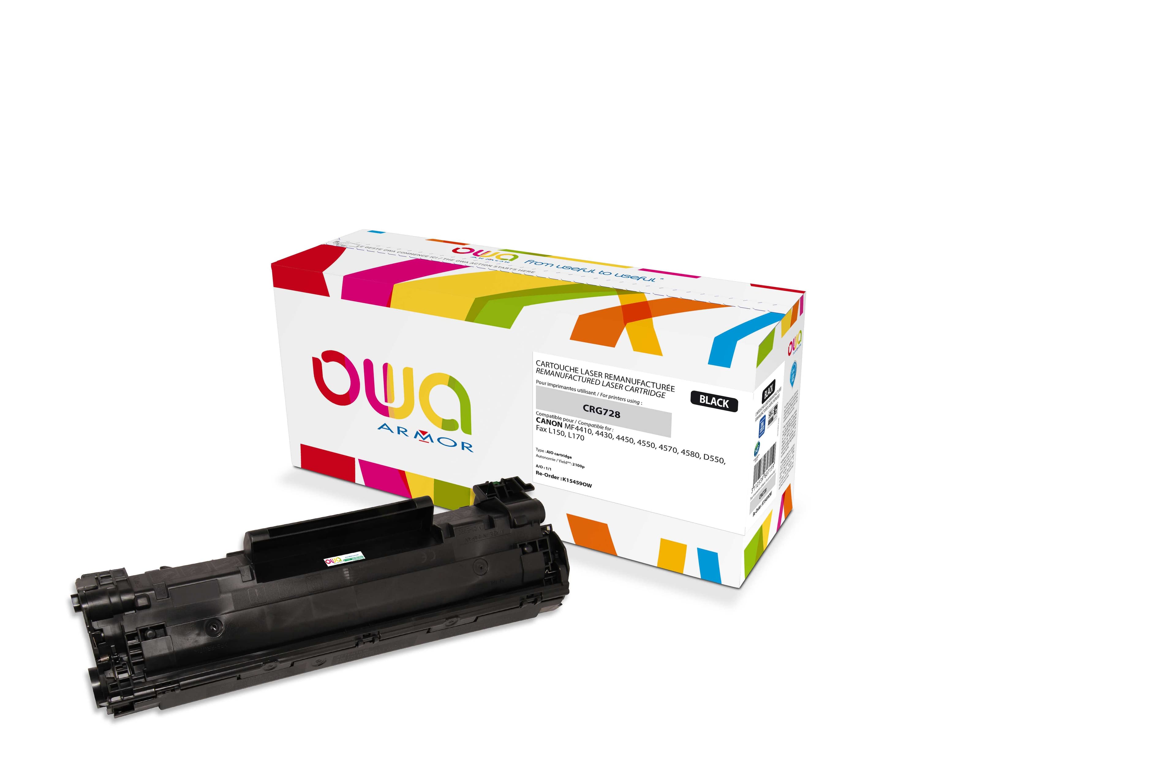 OWA Armor toner kompatibilní s Canon MF 4410, CRG728, 2100st, černá black