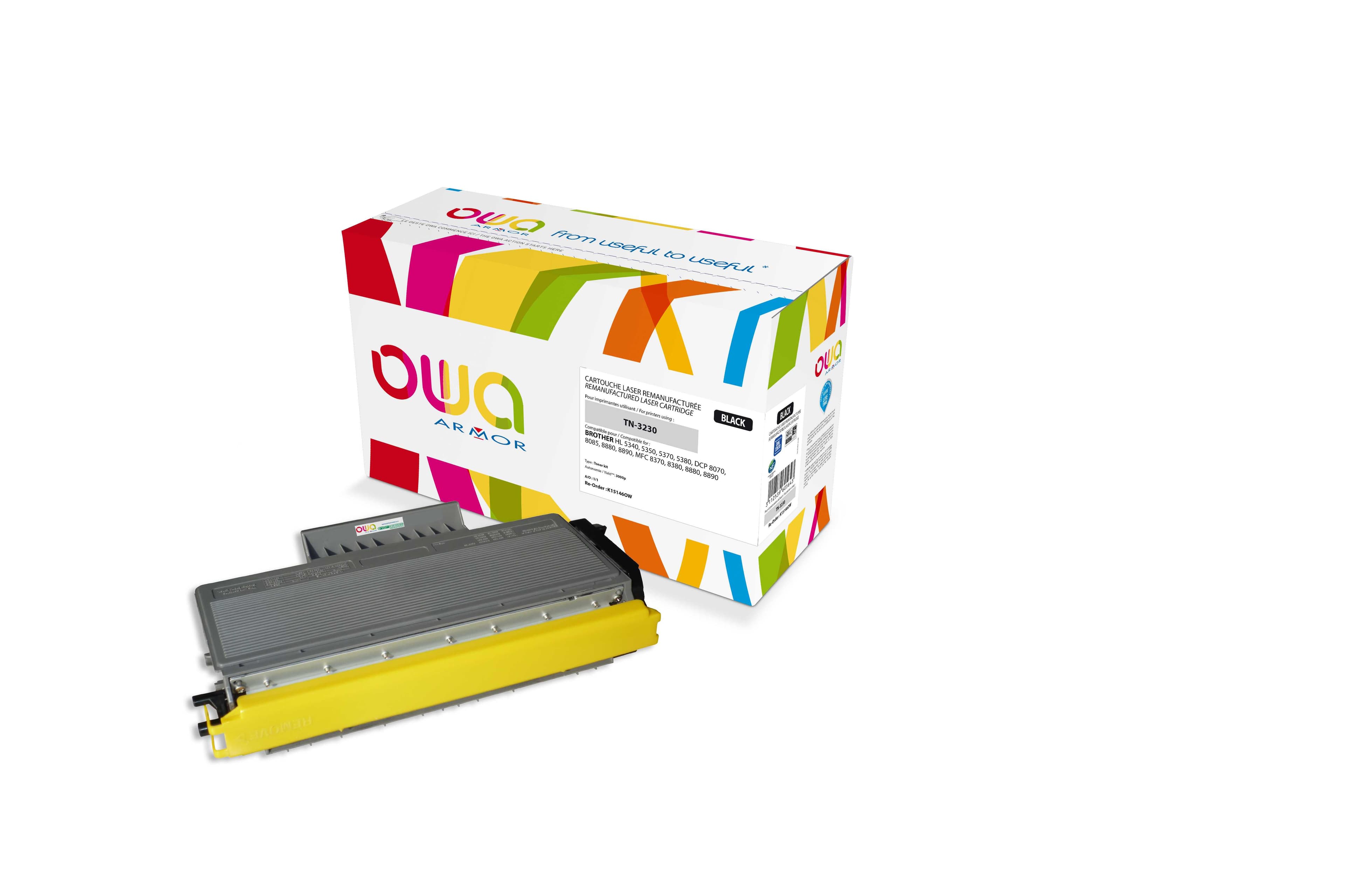 OWA Armor toner kompatibilní s Brother TN-3230, 3000st, černá black