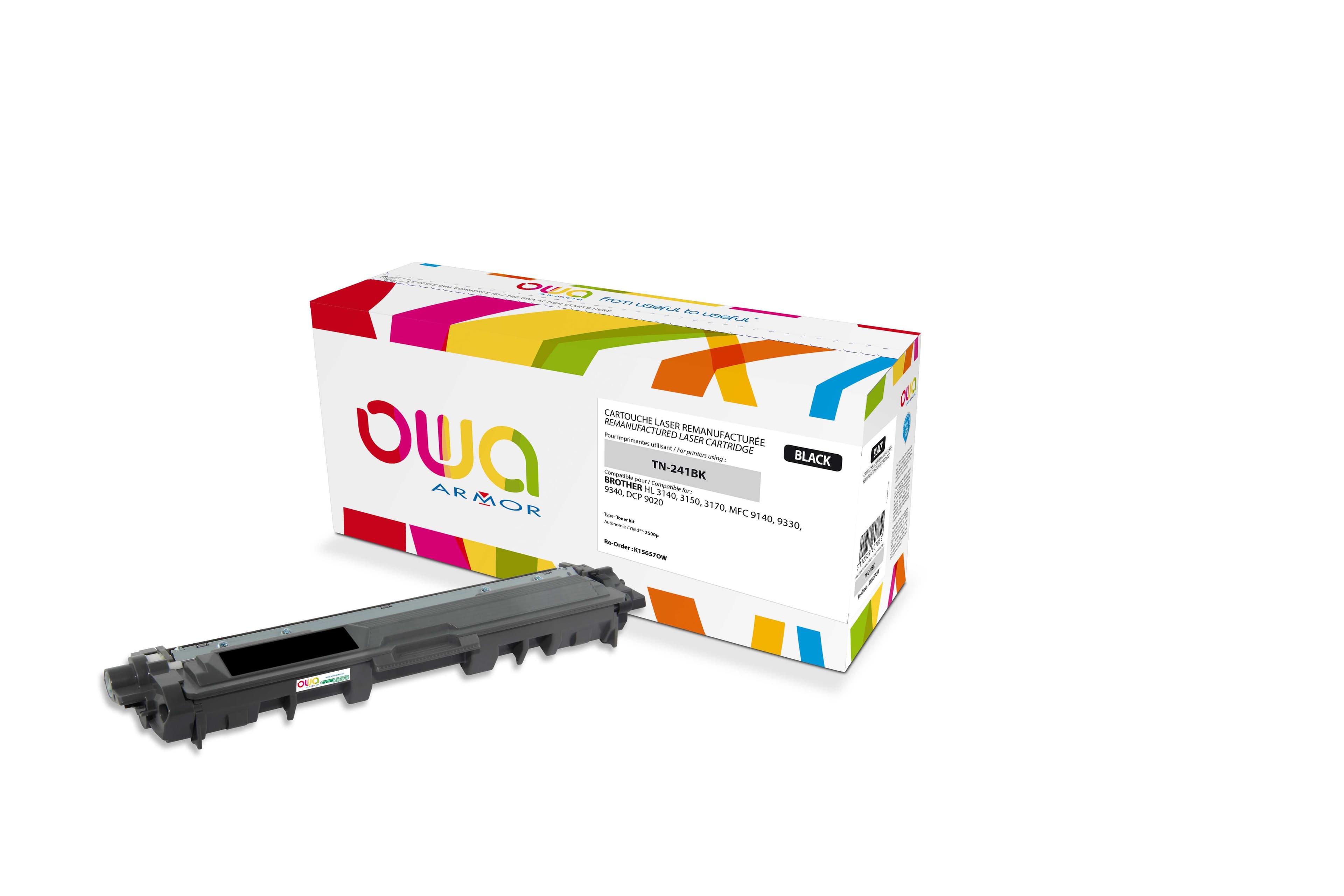 OWA Armor toner kompatibilní s Brother TN-241BK TN-242BK, 2500st, černá black