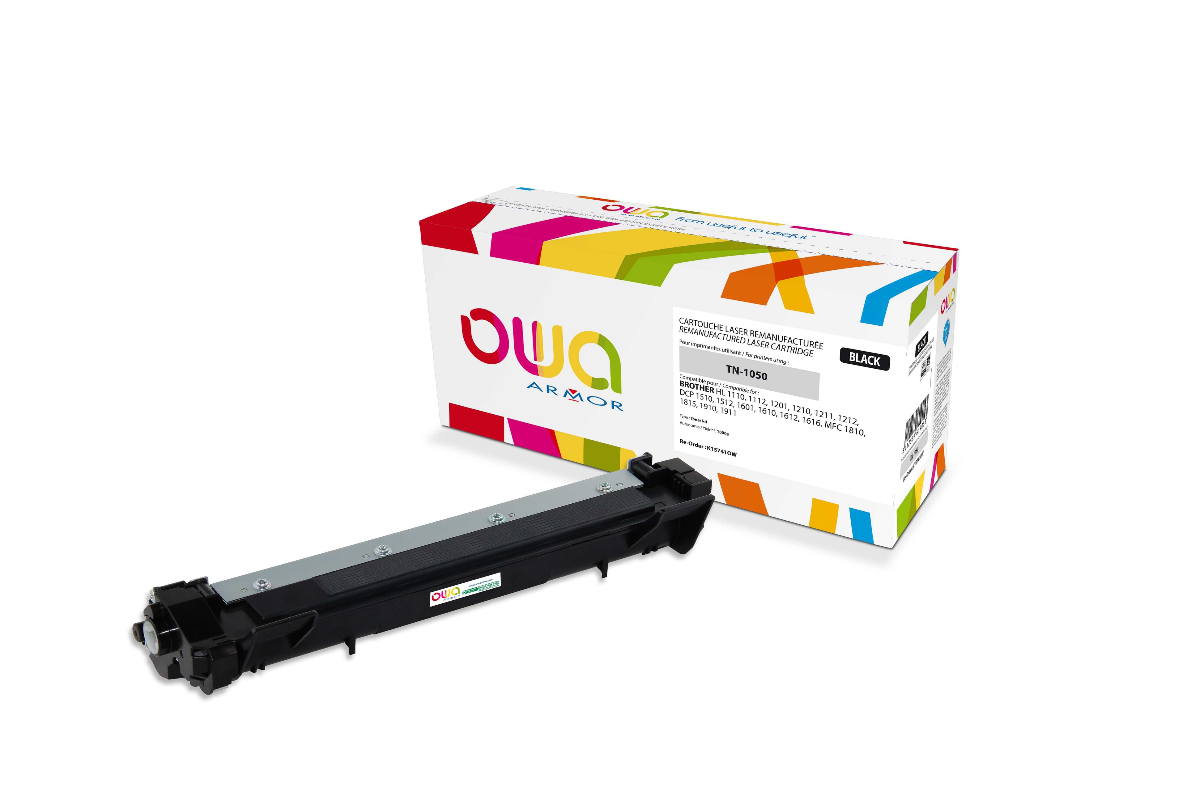 OWA Armor toner kompatibilní s Brother TN-1030, 1000st, černá black