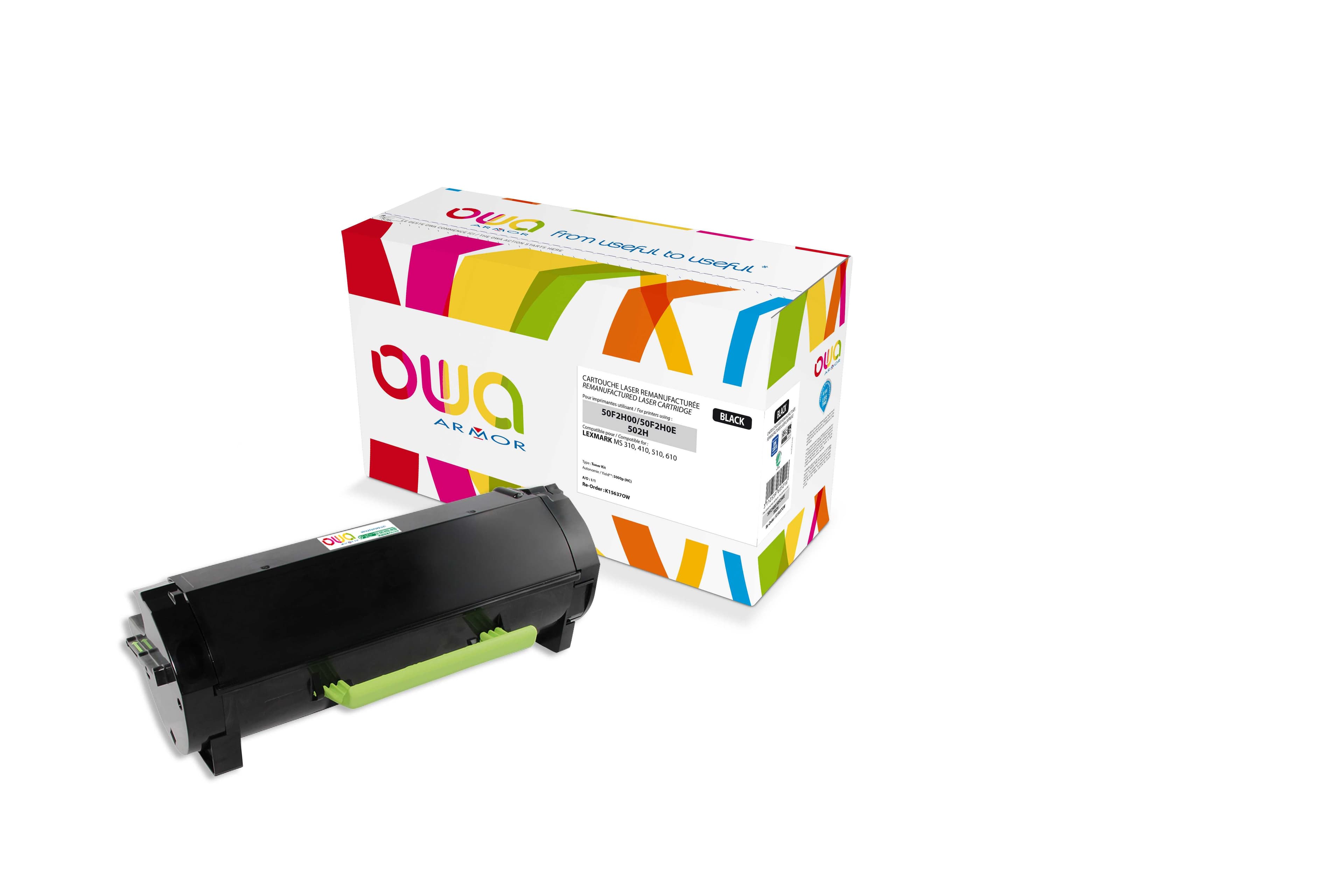 OWA Armor toner kompatibilní s Lexmark 50F2H00, 5000st, černá black