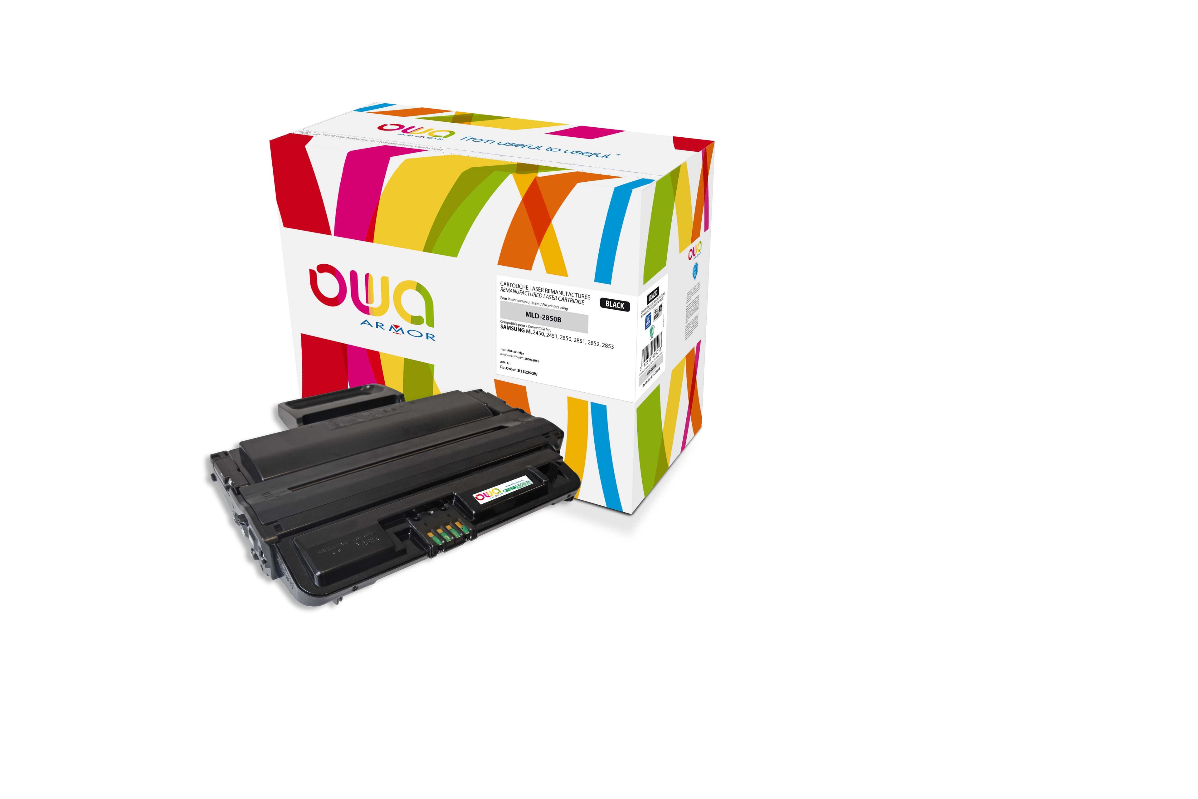 OWA Armor toner kompatibilní s Samsung ML2850, MLD2850B, SU654A, 5000st, černá black