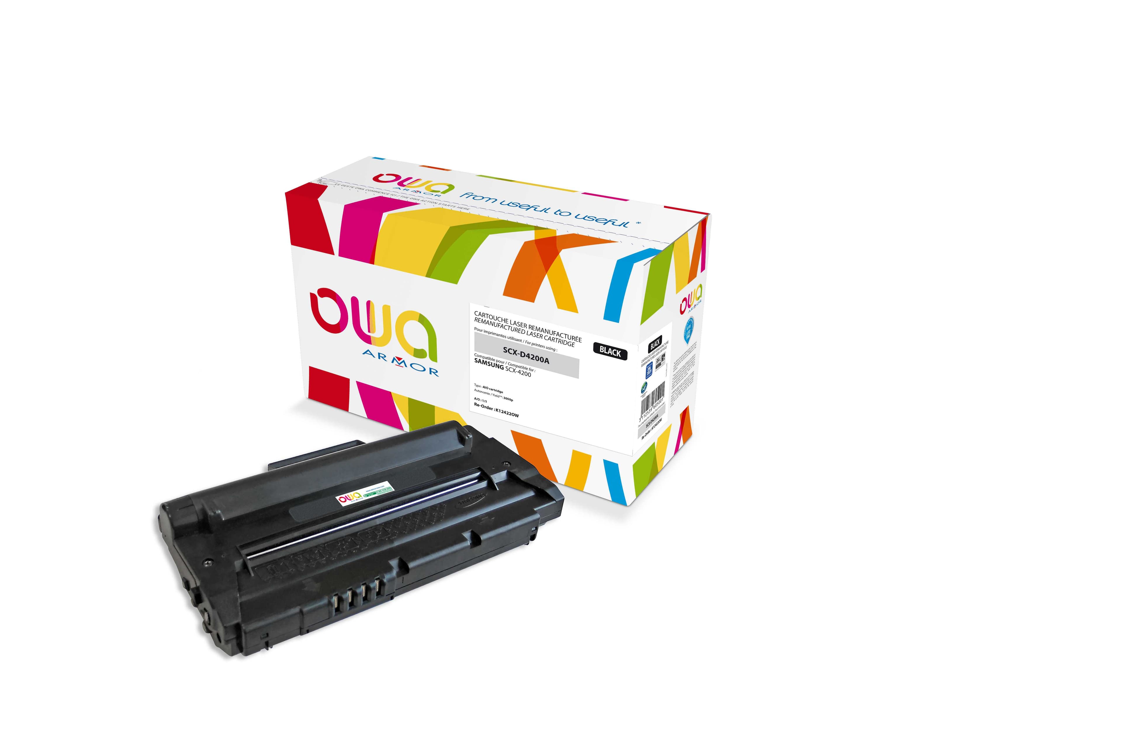 OWA Armor toner kompatibilní s Samsung SCX4200A, SV183A, 3000st, černá black