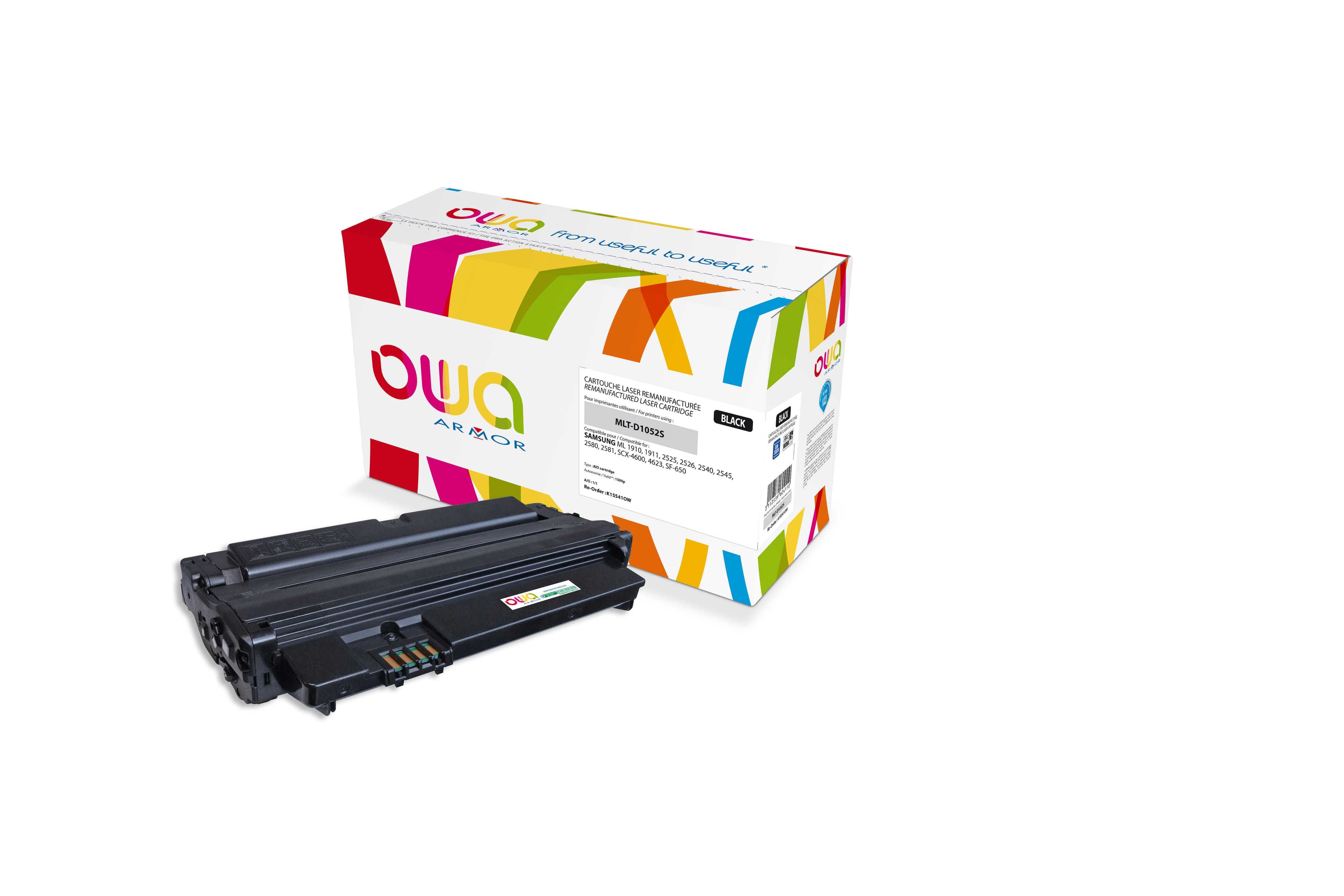 OWA Armor toner kompatibilní s Samsung MLT-D1052S, SU759A, 1500st, černá black