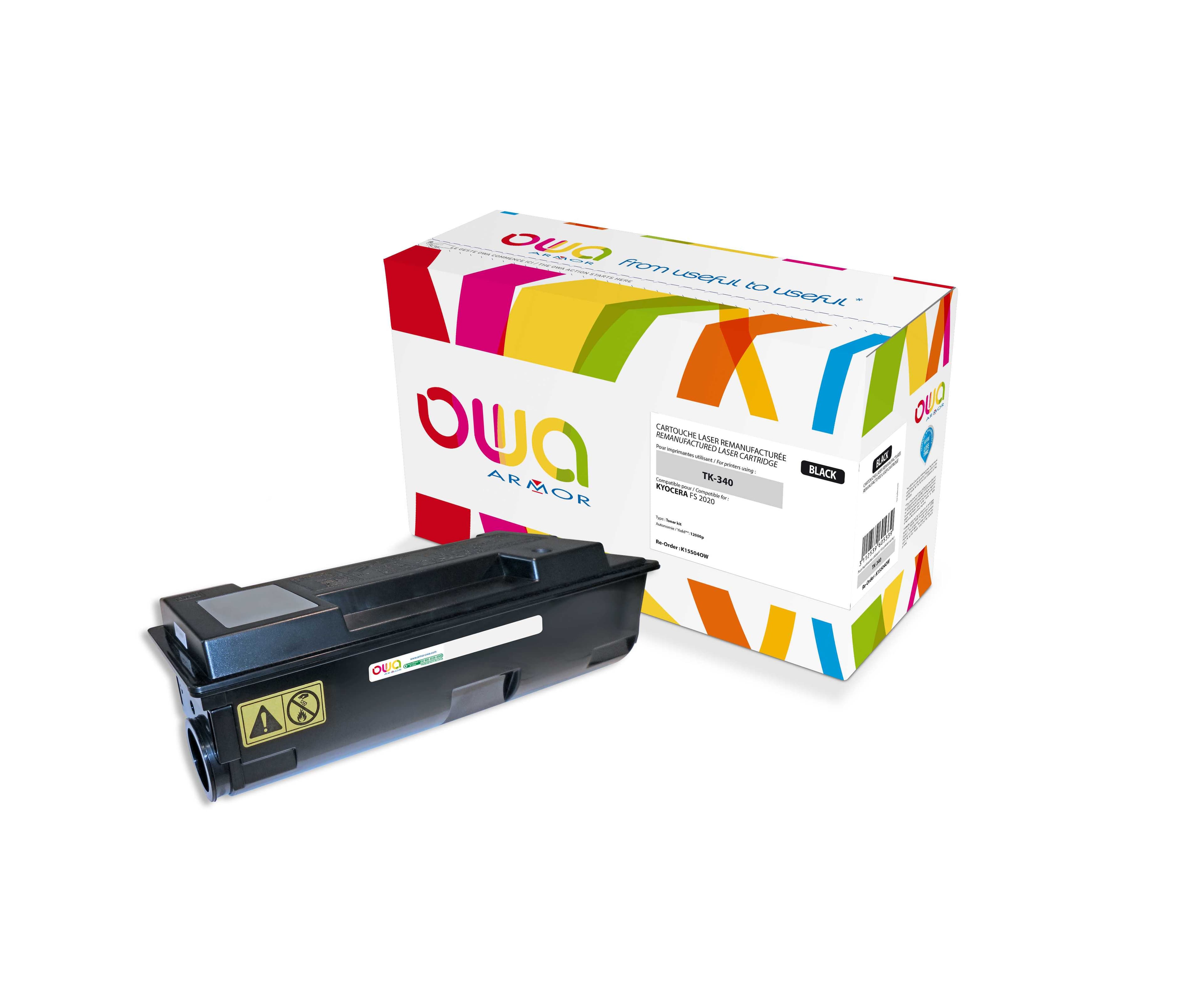 OWA Armor toner kompatibilní s Kyocera FS2020, TK-340, 12000st, černá black