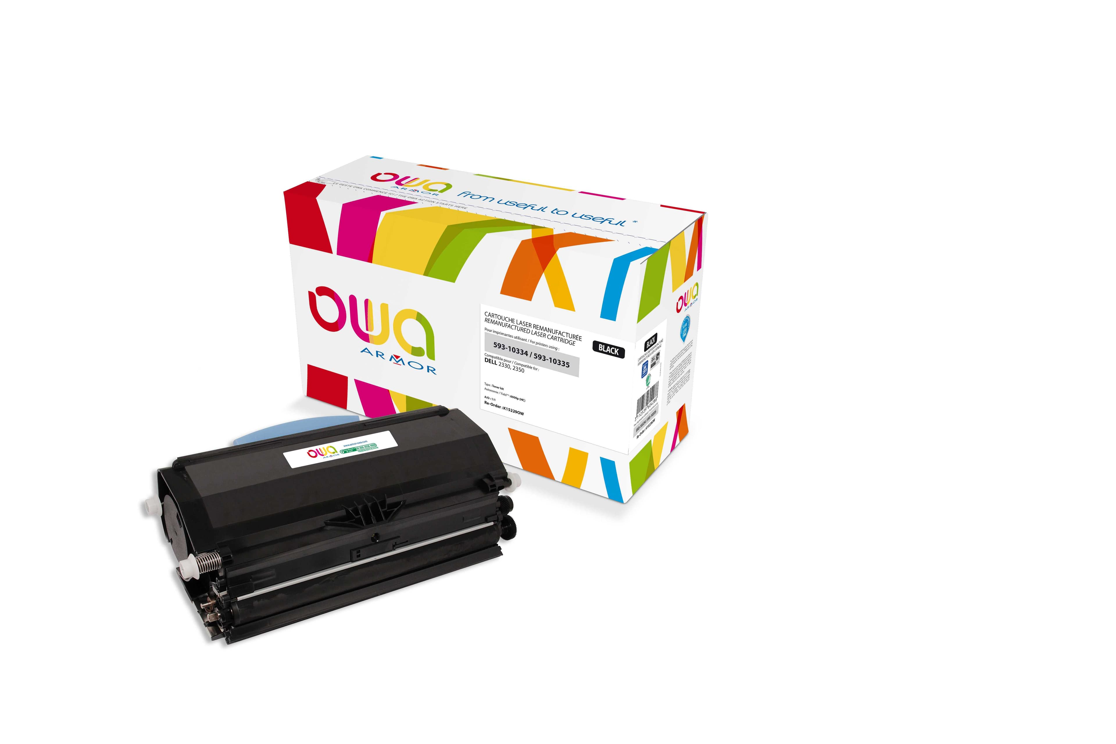 OWA Armor toner kompatibilní s DELL 2330, 593-10335, 6000st, černá black