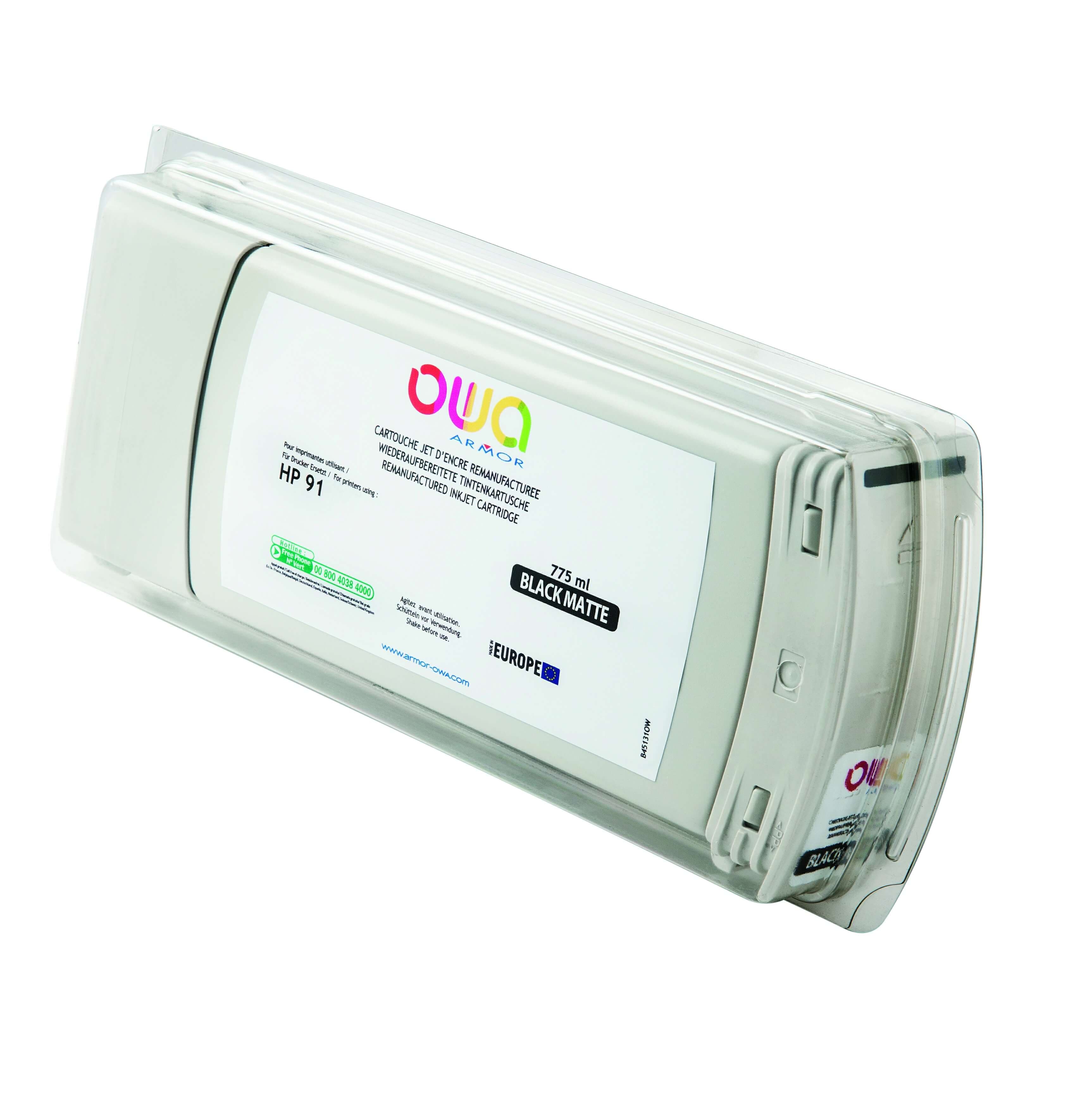 OWA Armor ink-jet kompatibilní s HP DJ Z6100 černý matt, 775ml,kom.s C9464A