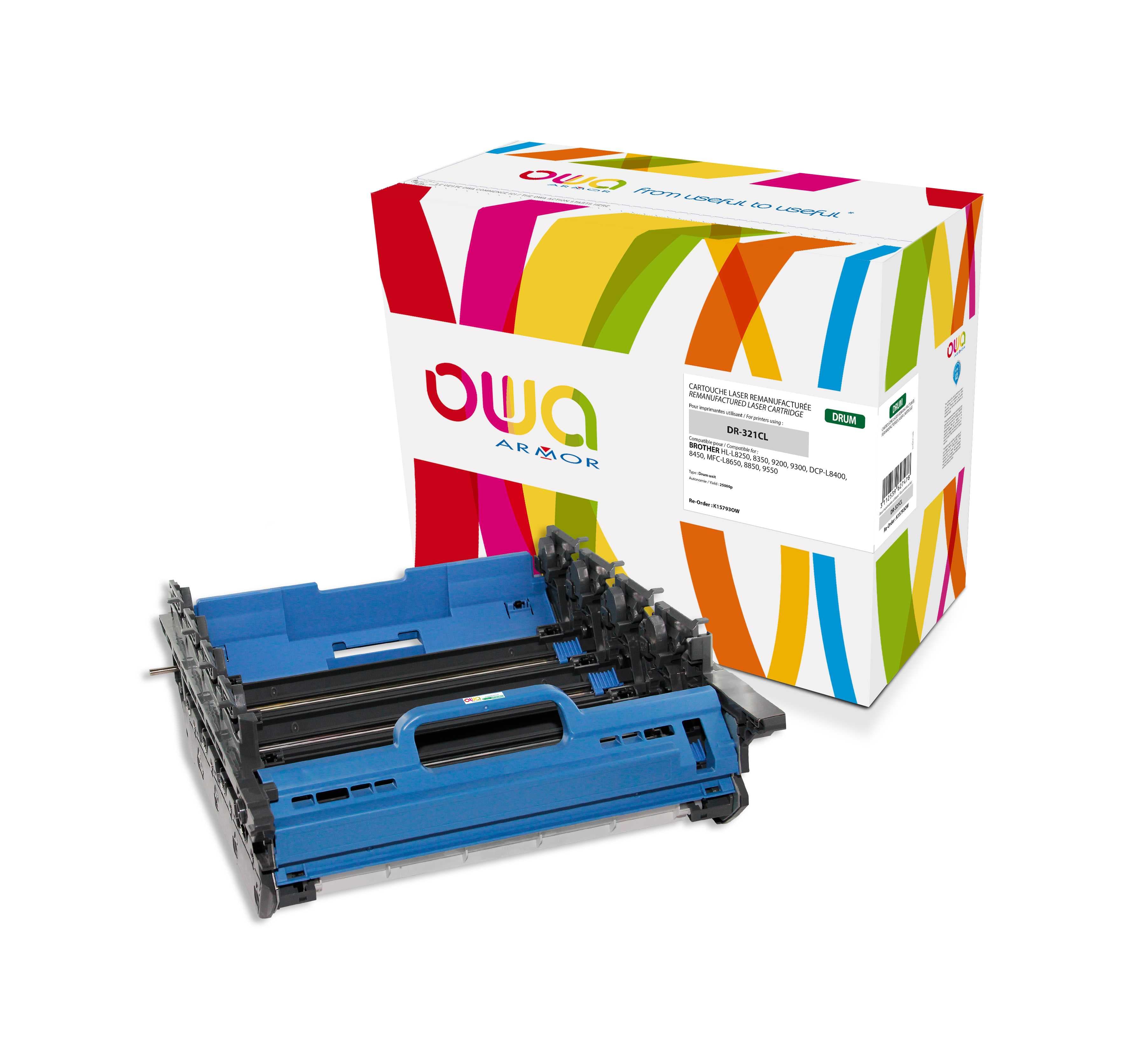 OWA Armor válec kompatibilní s Brother DR-321CL, 25000st, válec