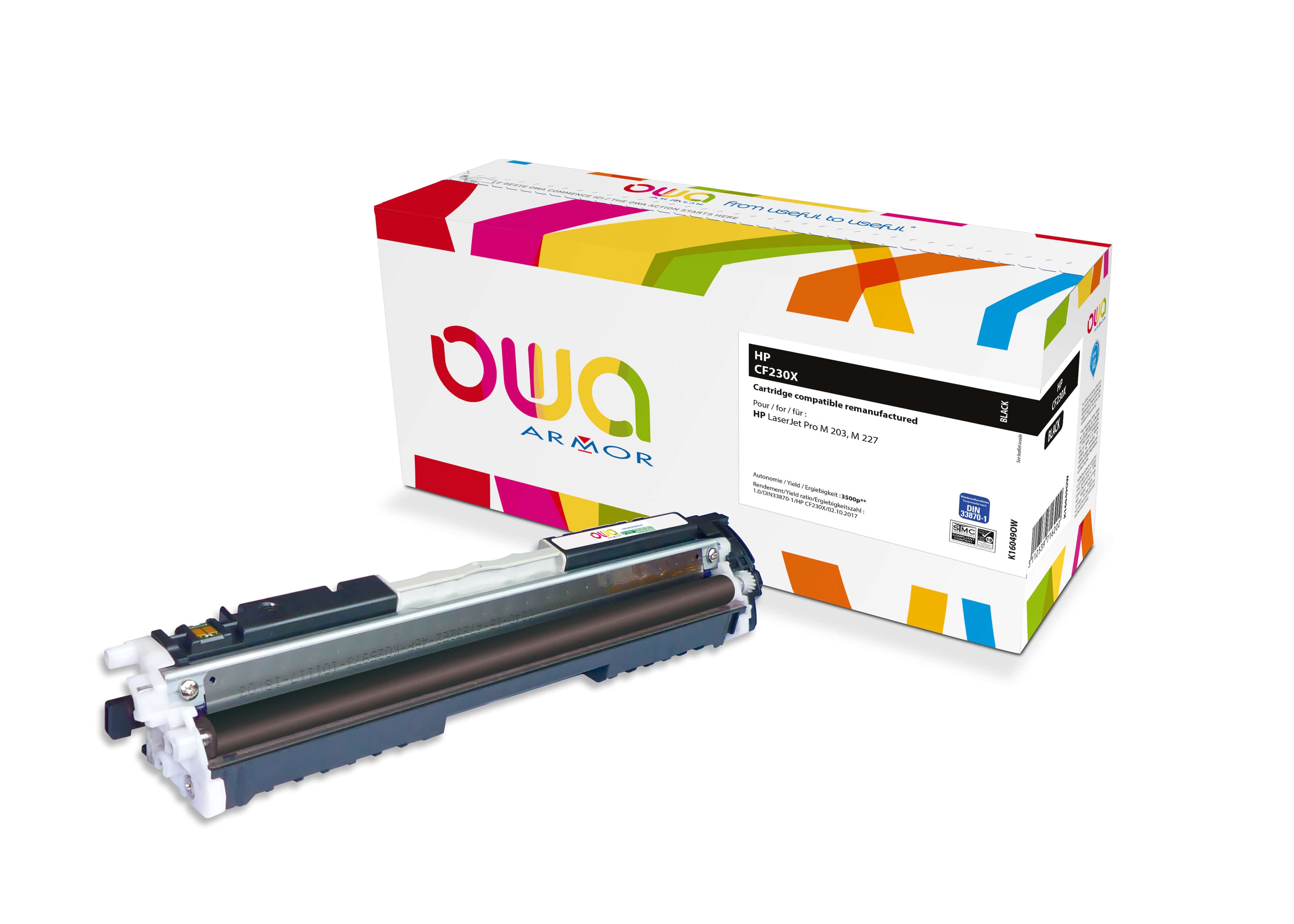 OWA Armor toner kompatibilní s HP CF230X, 3500st, černá black