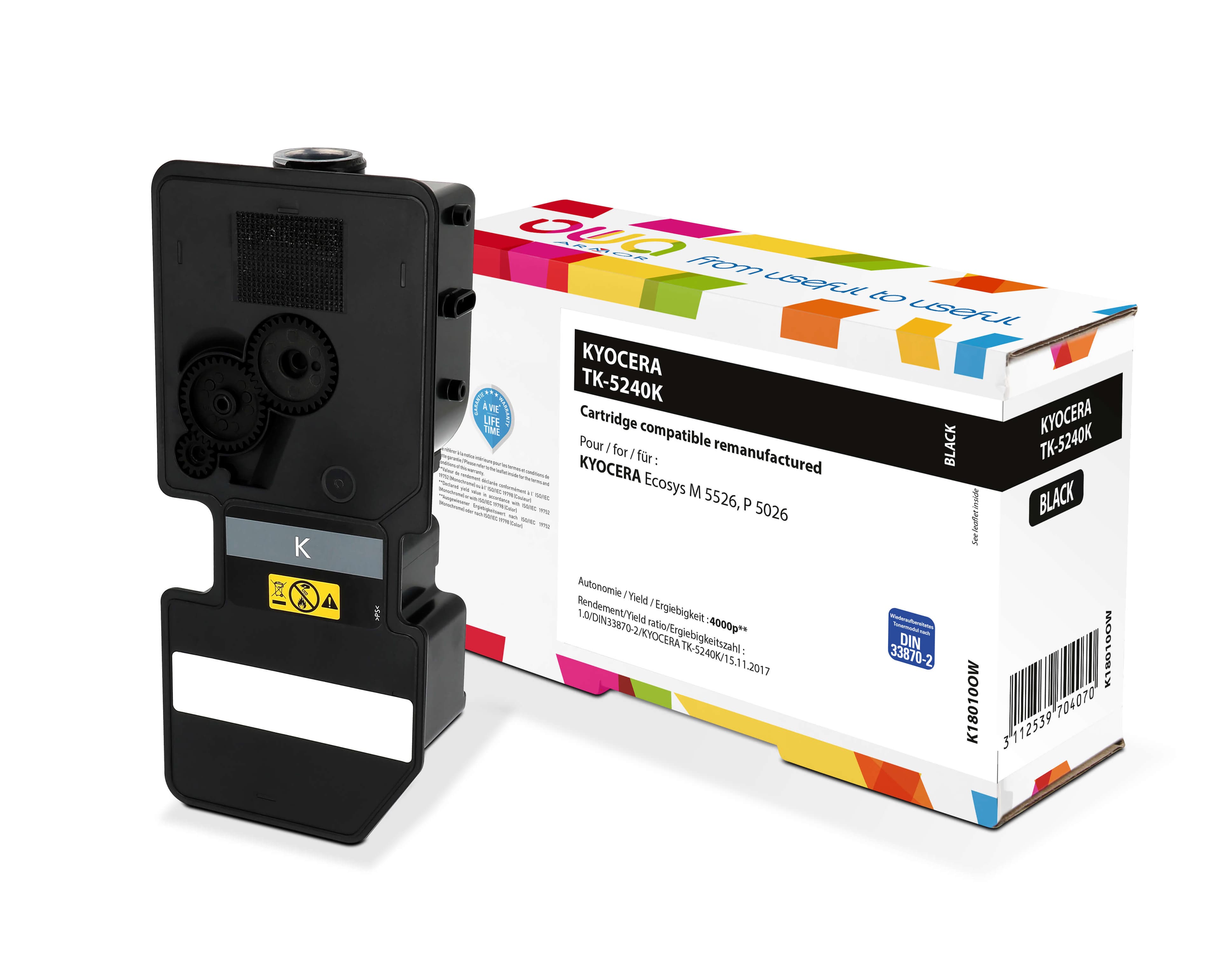 OWA Armor toner kompatibilní s Kyocera TK-5240K, 4000st, černá black