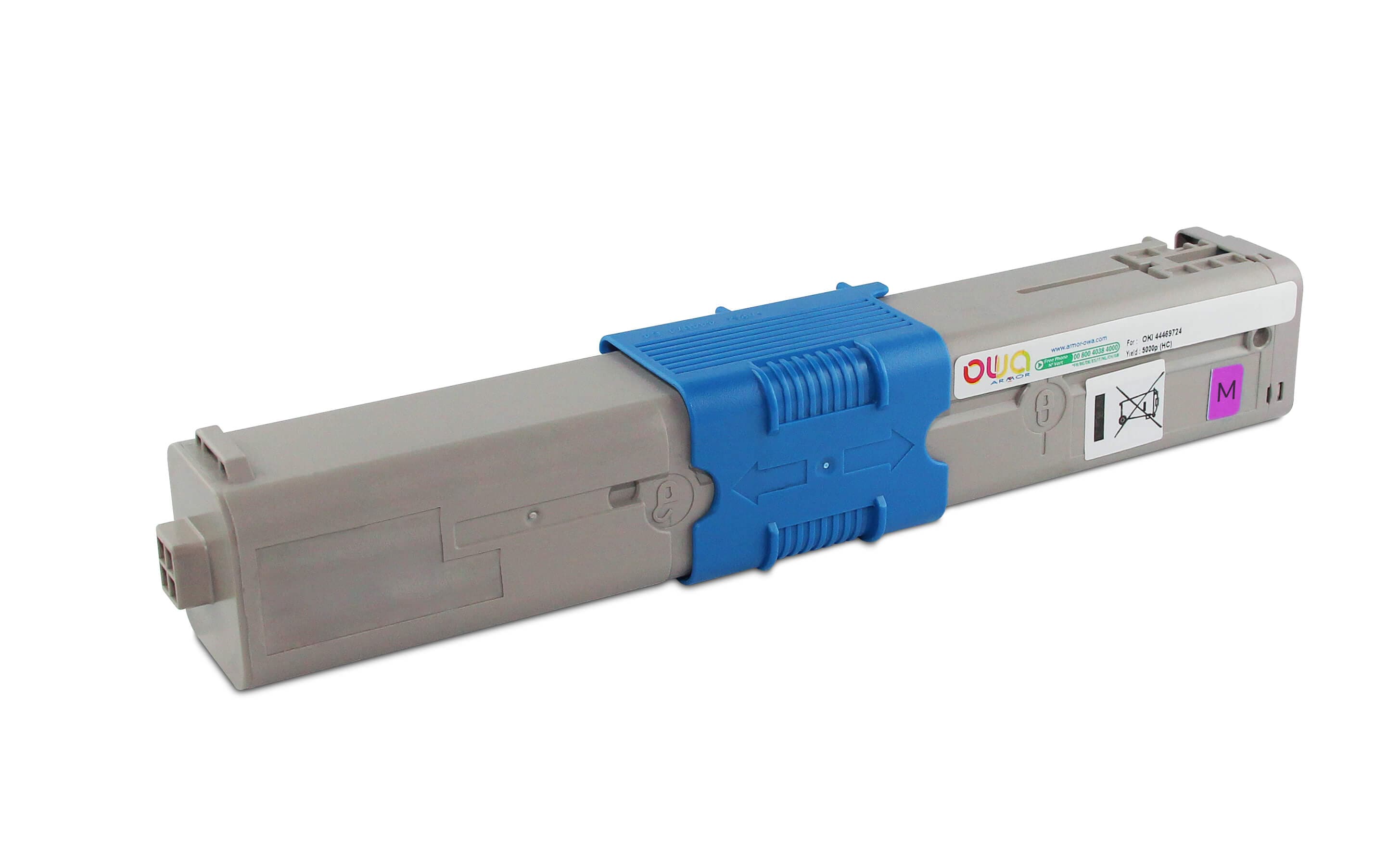 OWA Armor toner kompatibilní s OKI 44469705, 2000st, červená magenta