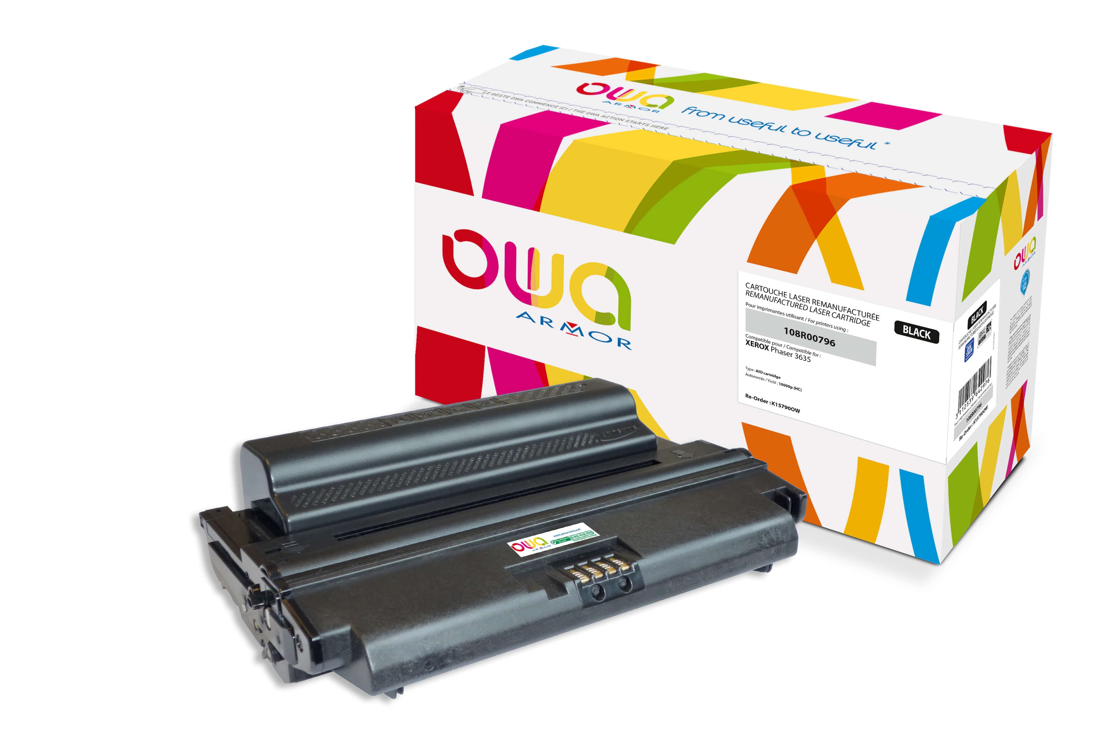 OWA Armor toner kompatibilní s Xerox 108R00796, 10000st, černá black