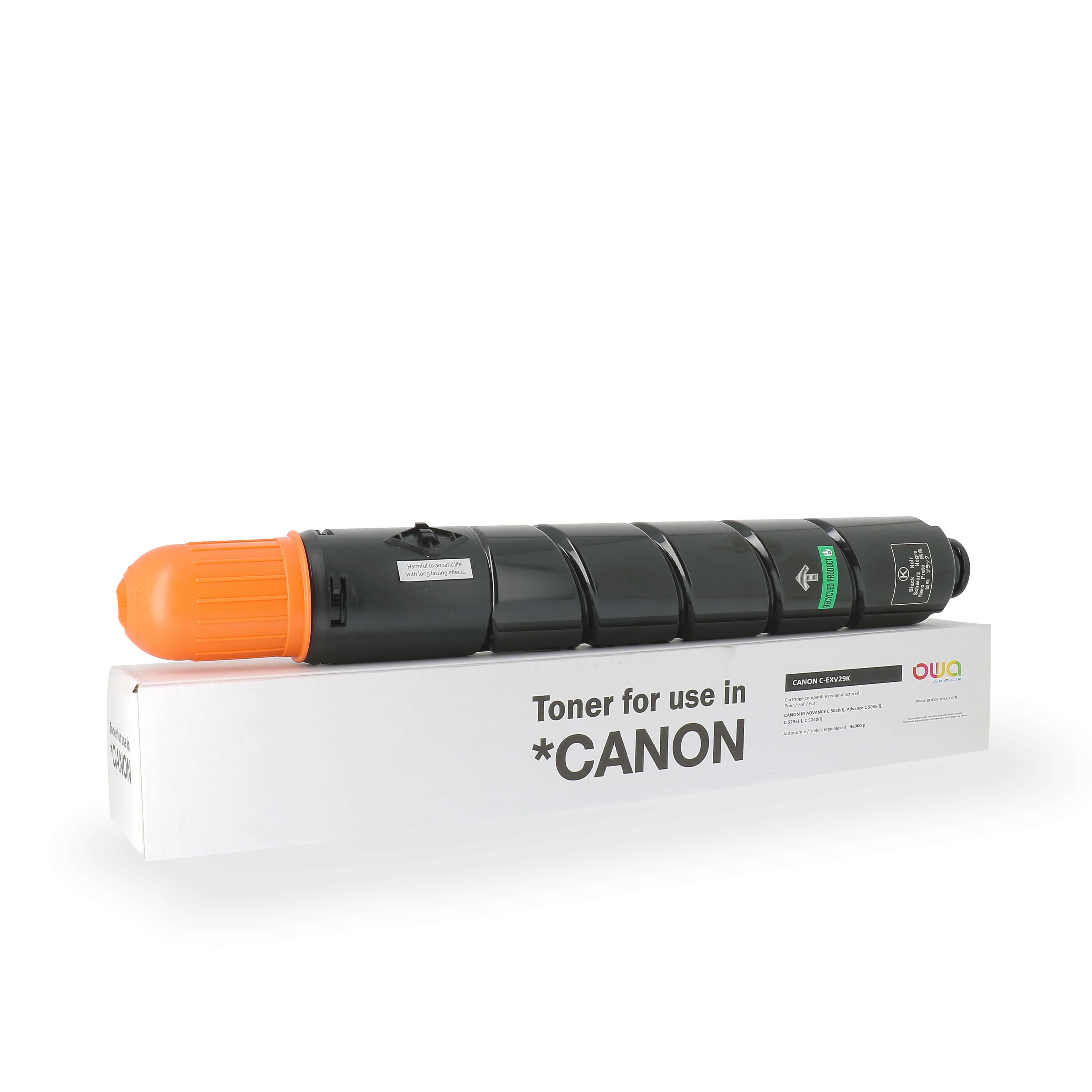 OWA Armor toner kompatibilní s Canon C-EXV29K, 36000st, černá black