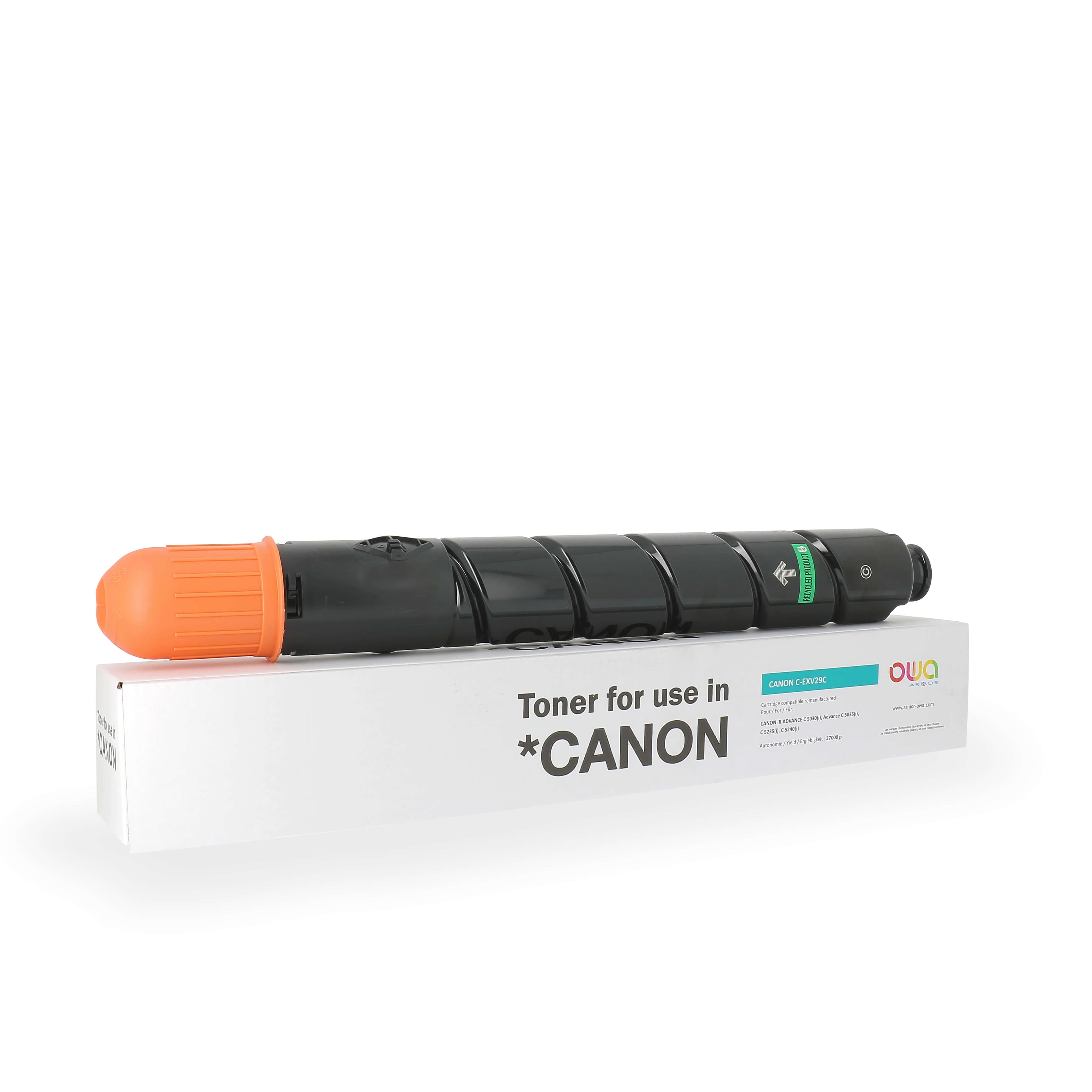 OWA Armor toner kompatibilní s Canon C-EXV29C, 27000st, modrá
