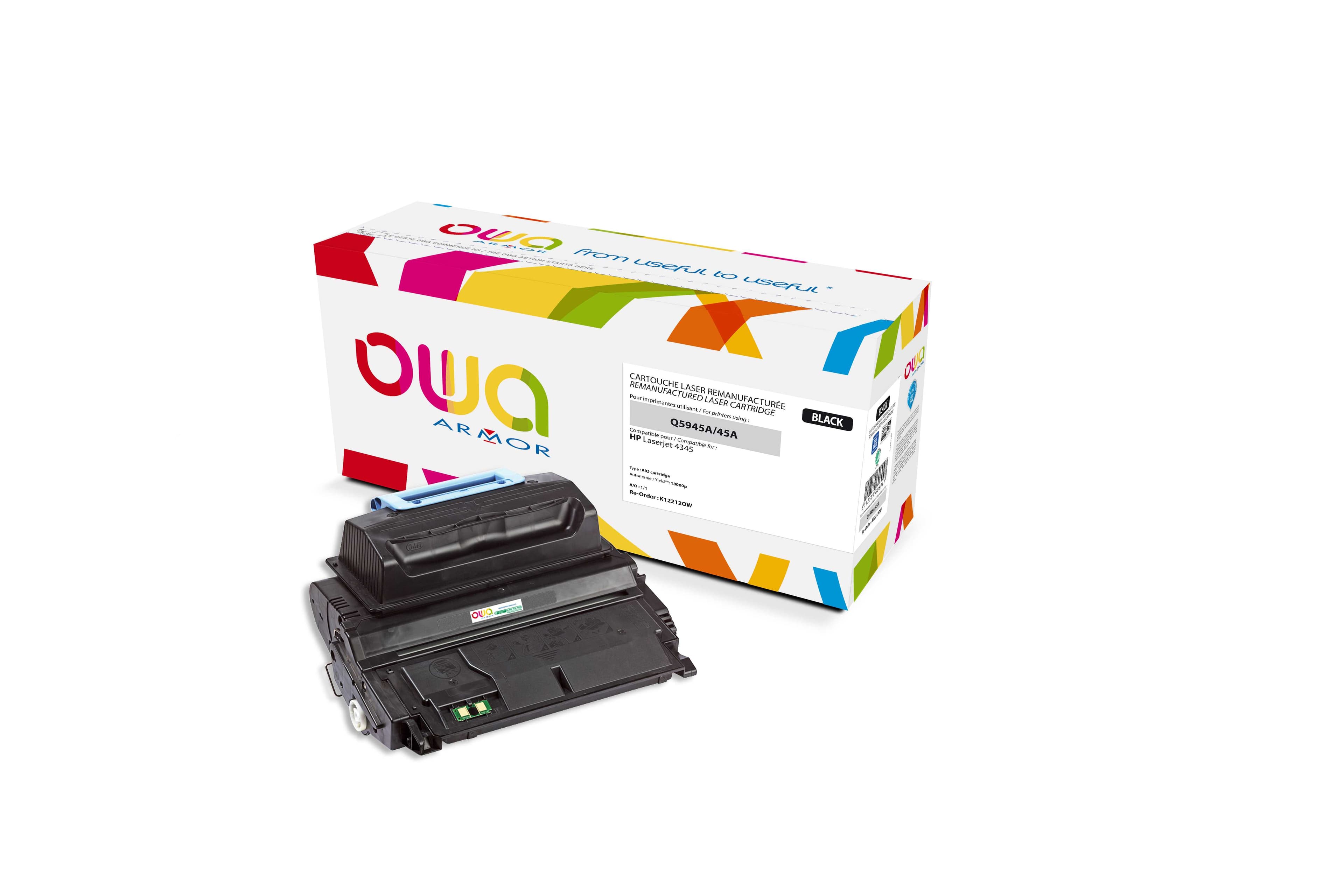 OWA Armor toner kompatibilní s HP Q5945A, 18000st,černá black