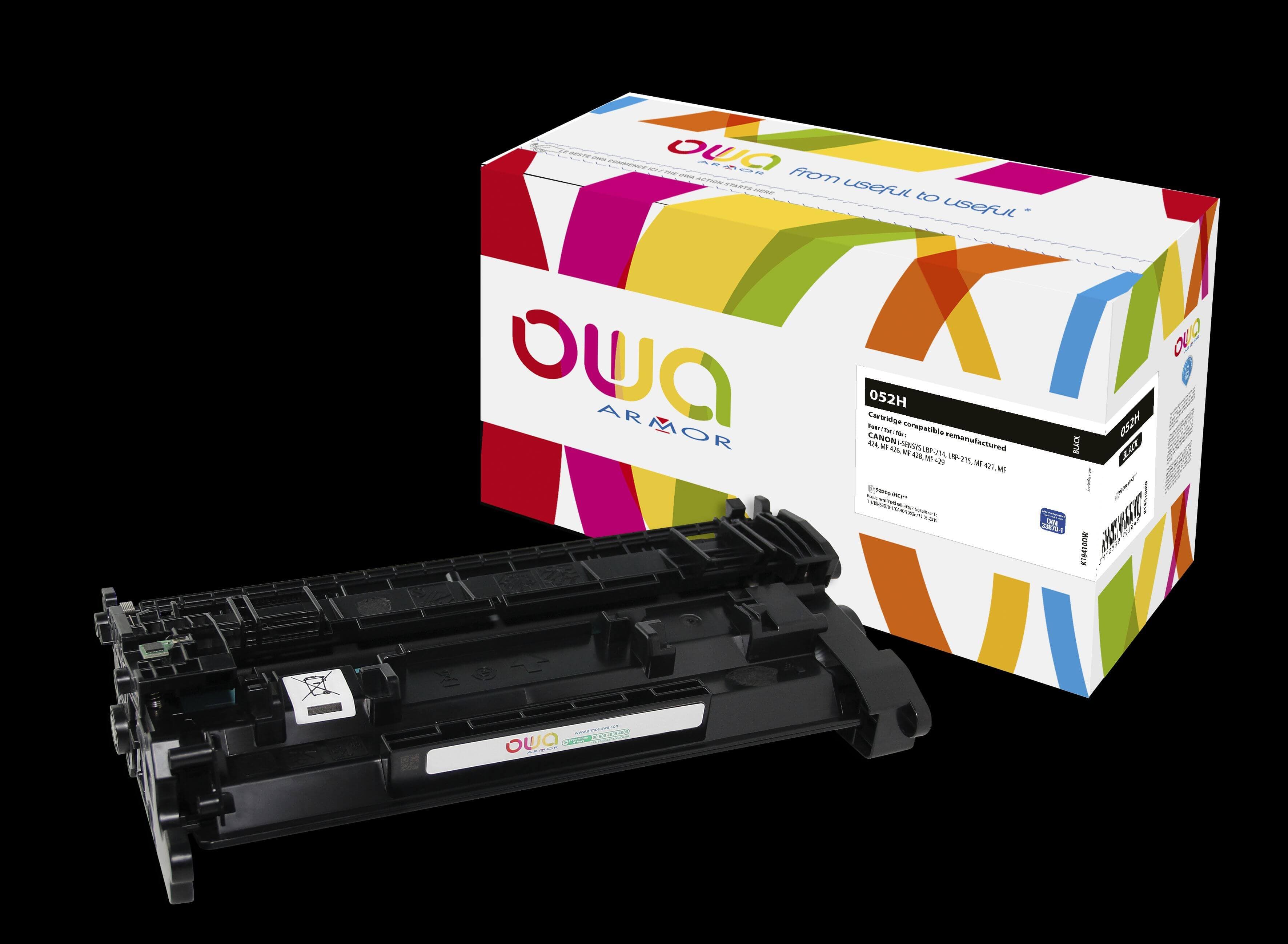 OWA Armor toner kompatibilní s CANON CRG-052H B, černá black
