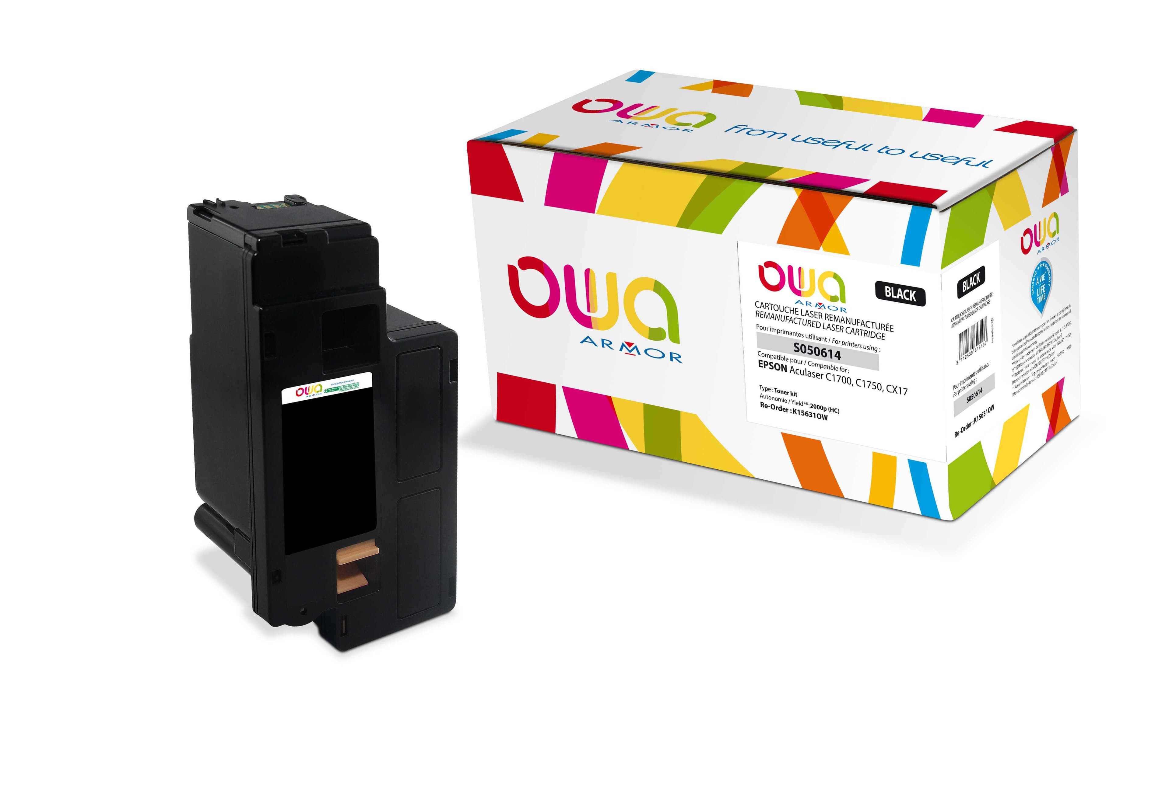 OWA Armor toner kompatibilní s Epson C13S050614, 2000st, černá black