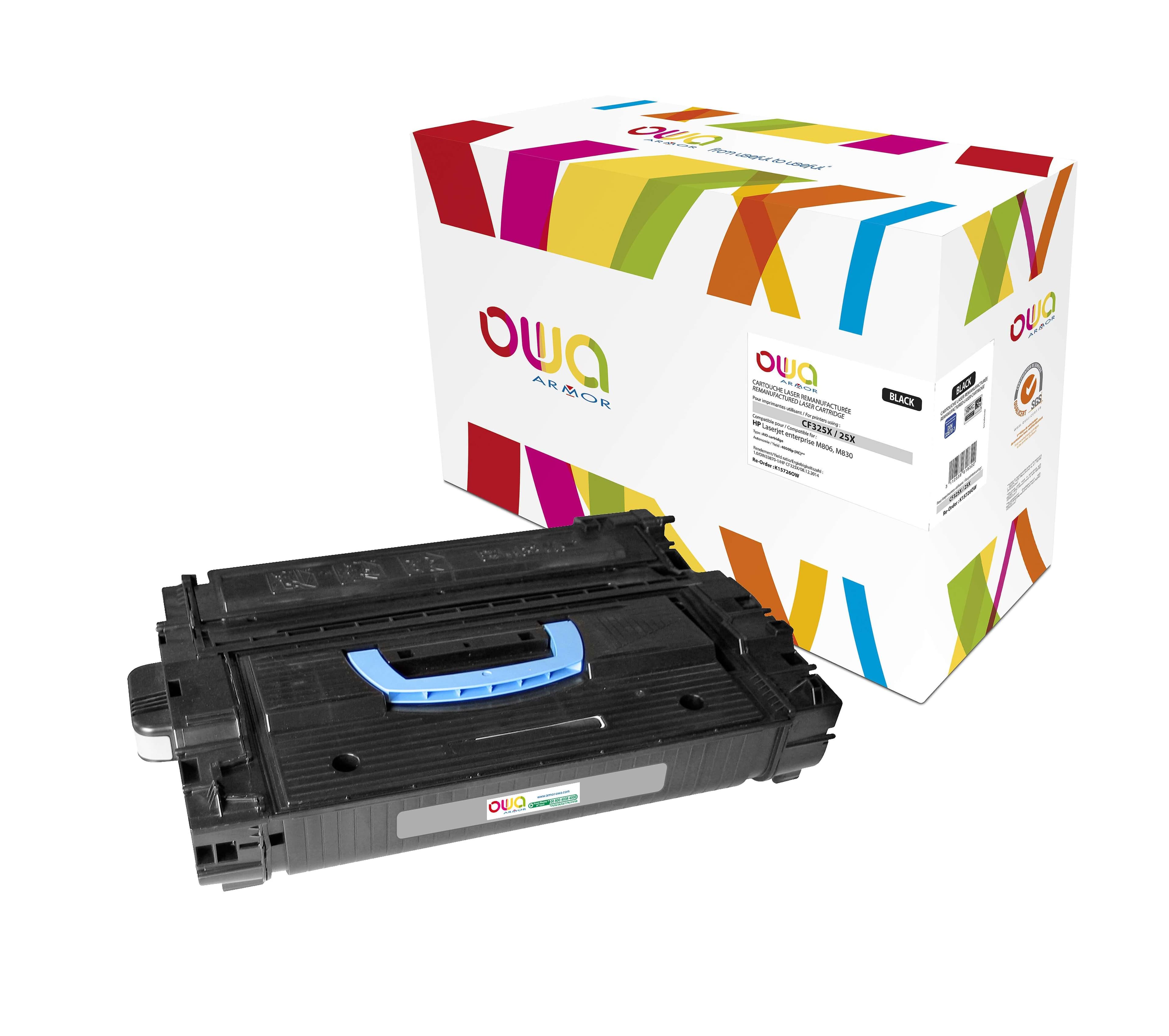 OWA Armor toner kompatibilní s HP CF325X, černá black