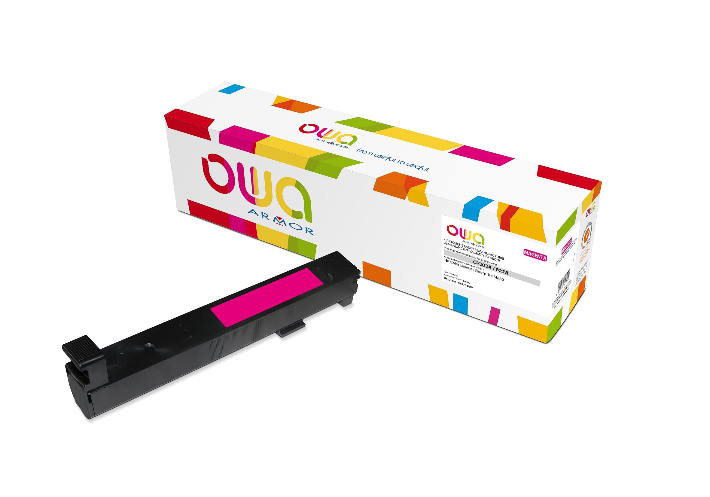 OWA Armor toner kompatibilní s HP CF303A, 32000st, červená magenta