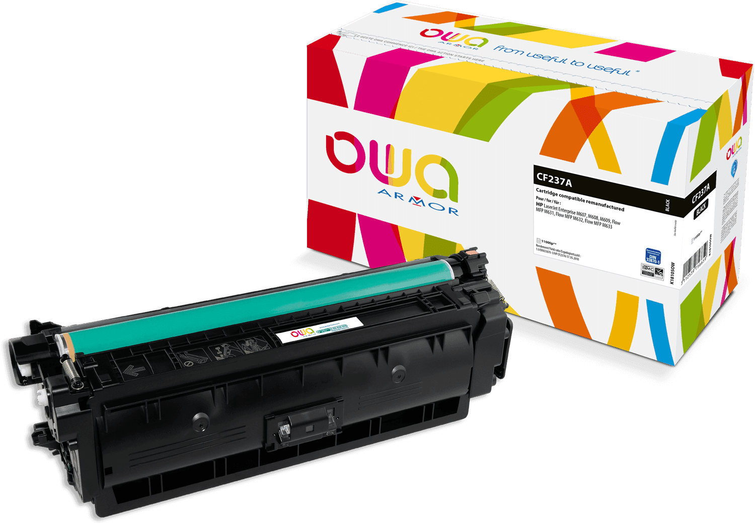 OWA Armor toner kompatibilní s HP CF237A, černá black