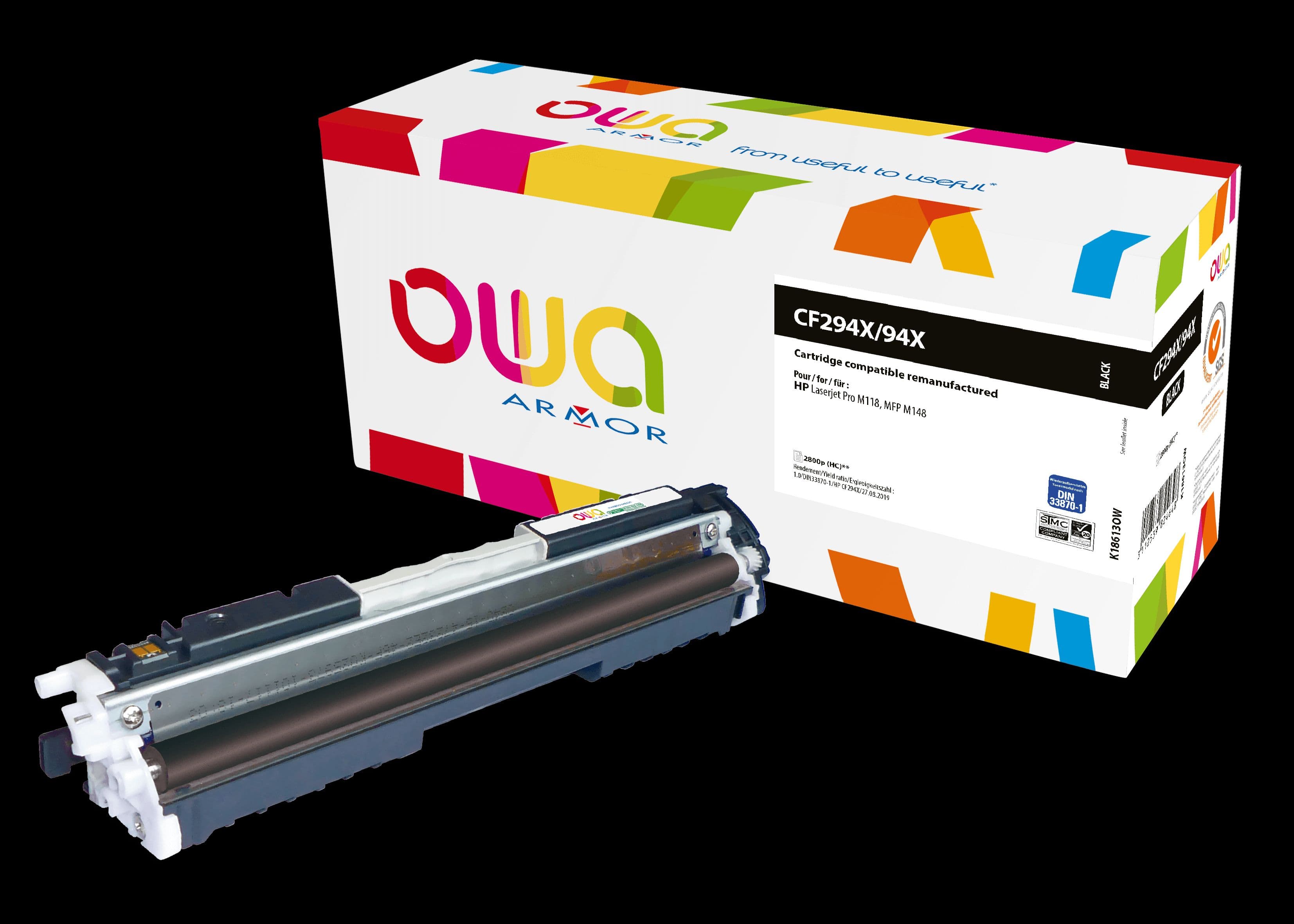 OWA Armor toner kompatibilní s HP CF294X, černá black
