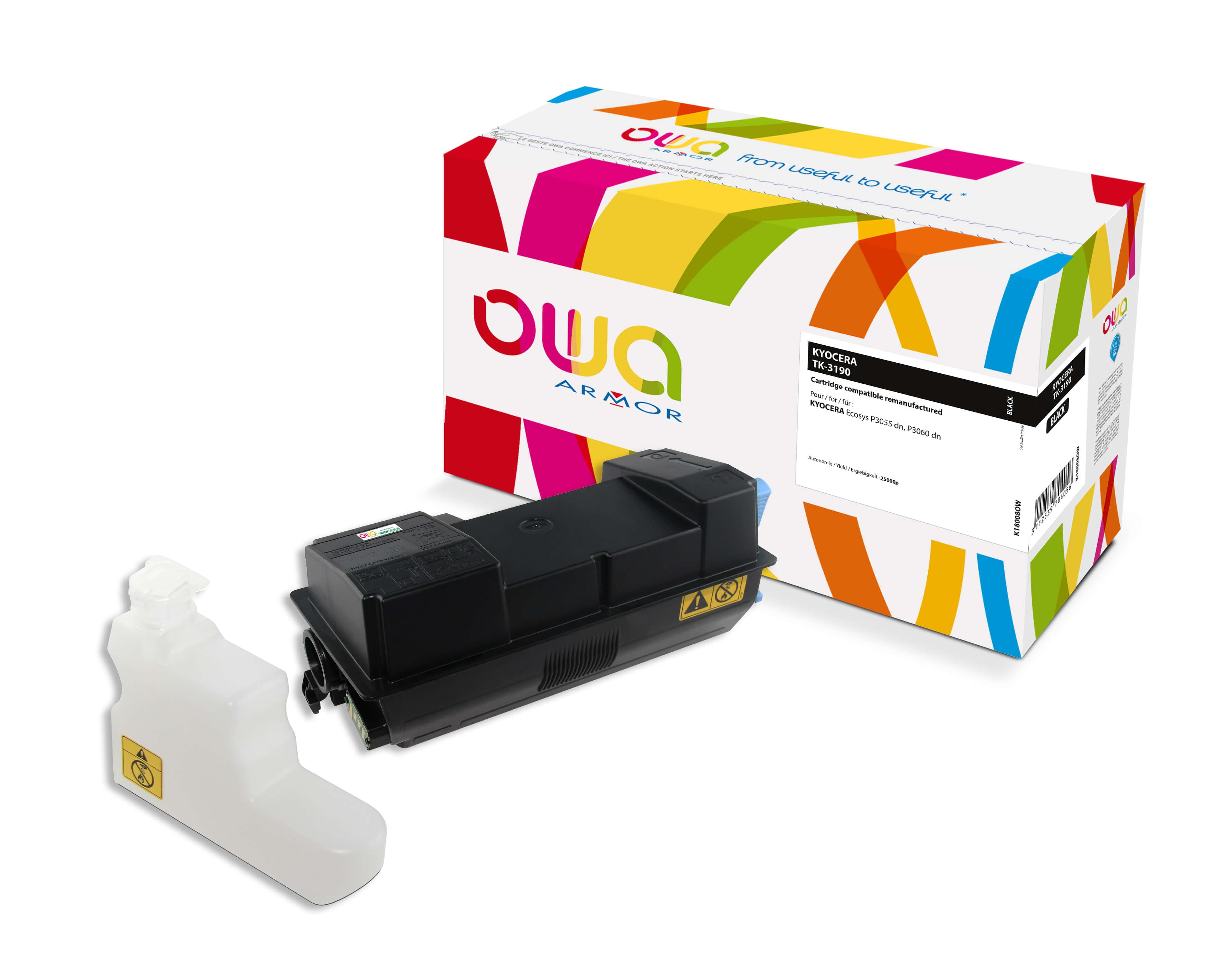OWA Armor toner kompatibilní s KYOCERA TK3190, černá black