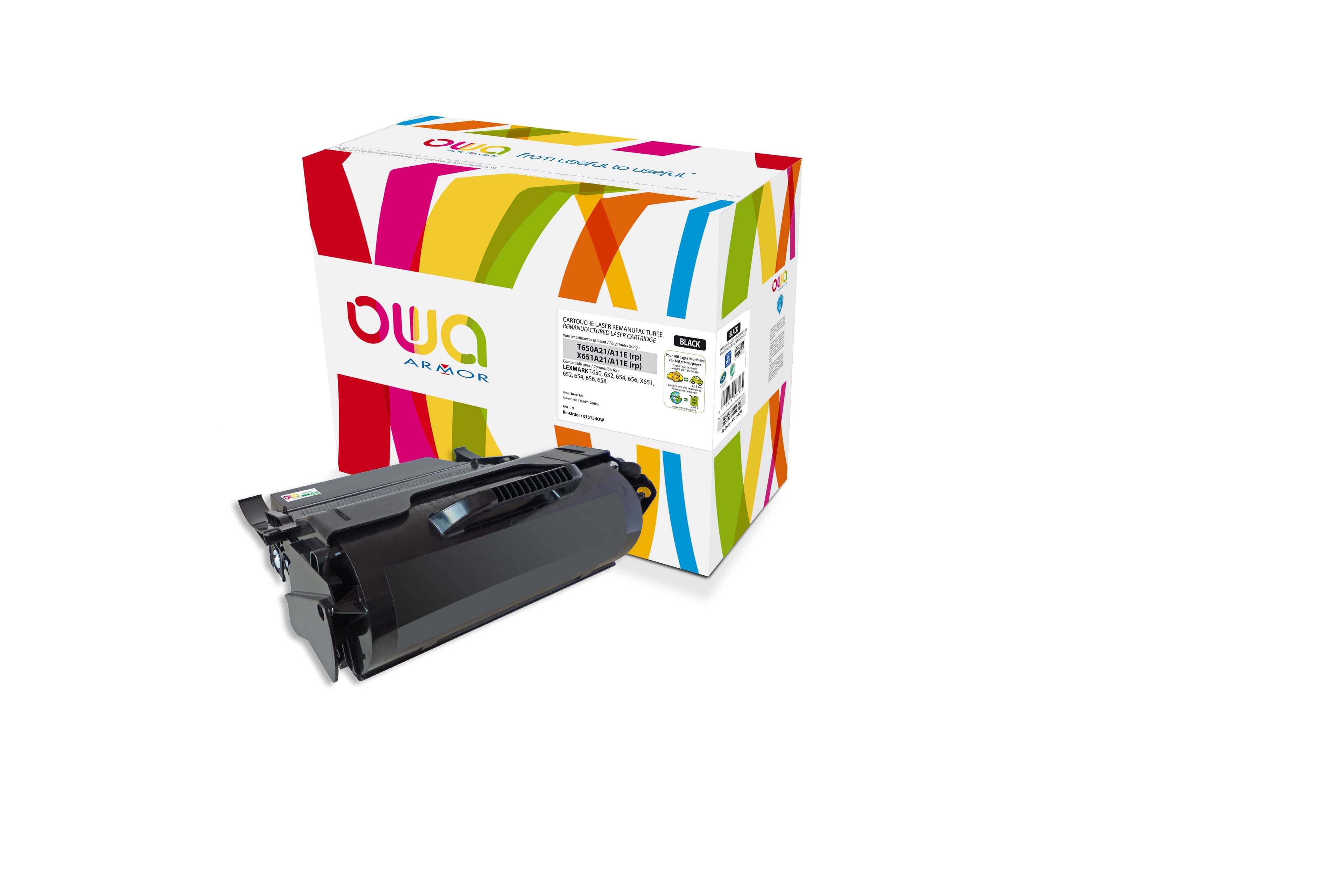 OWA Armor toner kompatibilní s LEXMARK 64016SE, černá black
