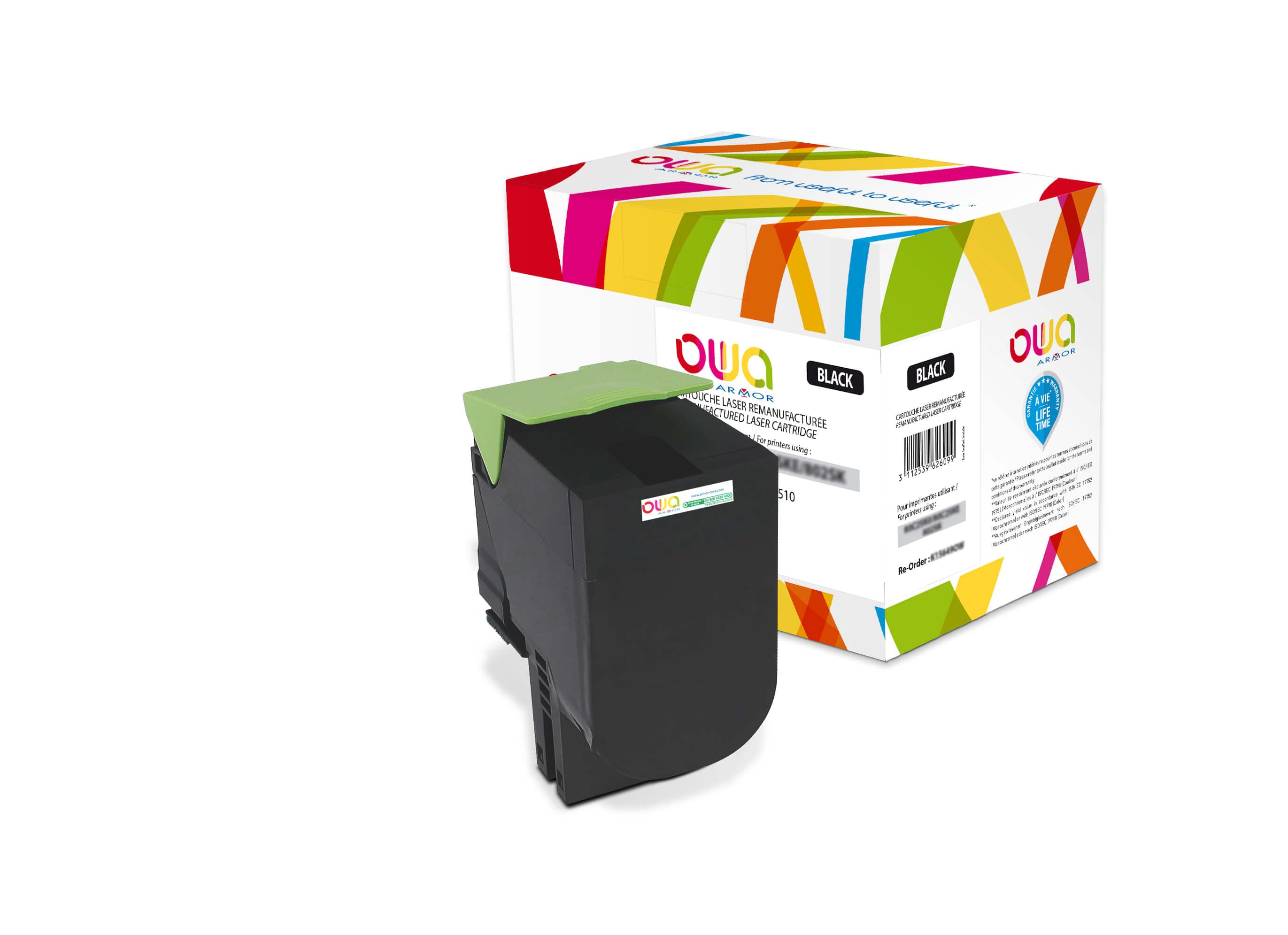 OWA Armor toner kompatibilní s Lexmark 70C2HK0, 4000st, černá black
