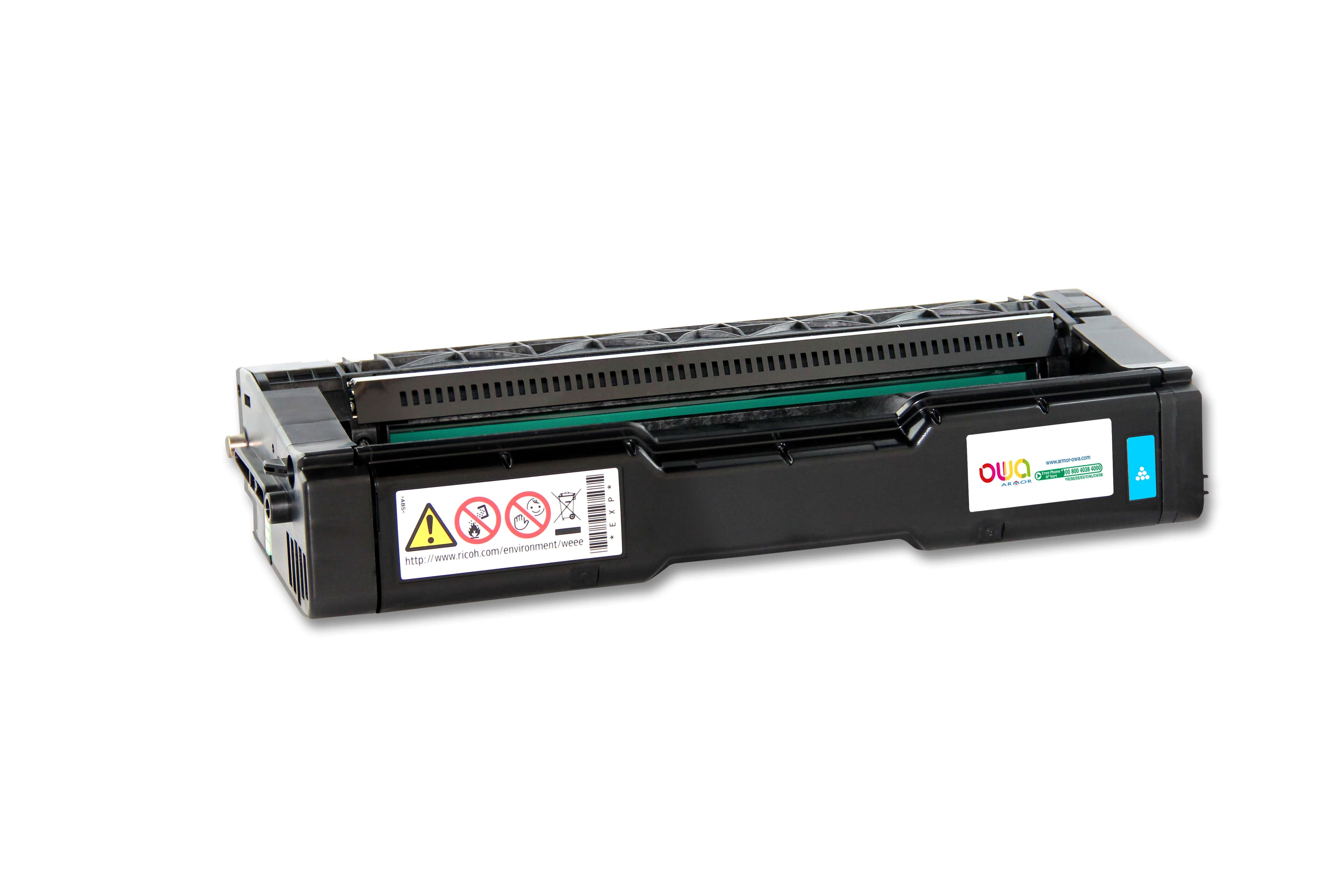 OWA Armor toner kompatibilní s RICOH 406480, 6000st, modrá