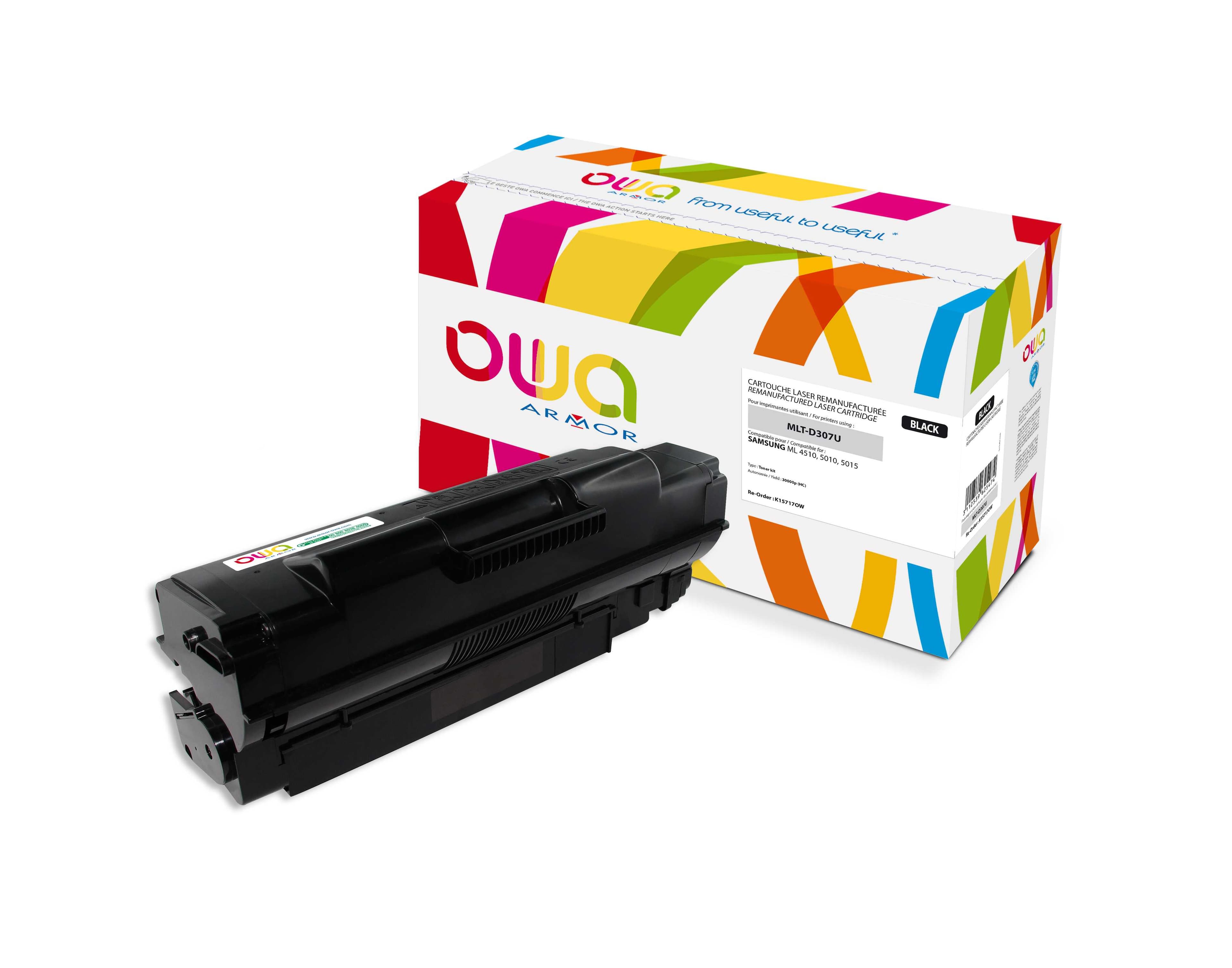 OWA Armor toner kompatibilní s SAMSUNG MLT-D307U, černá black