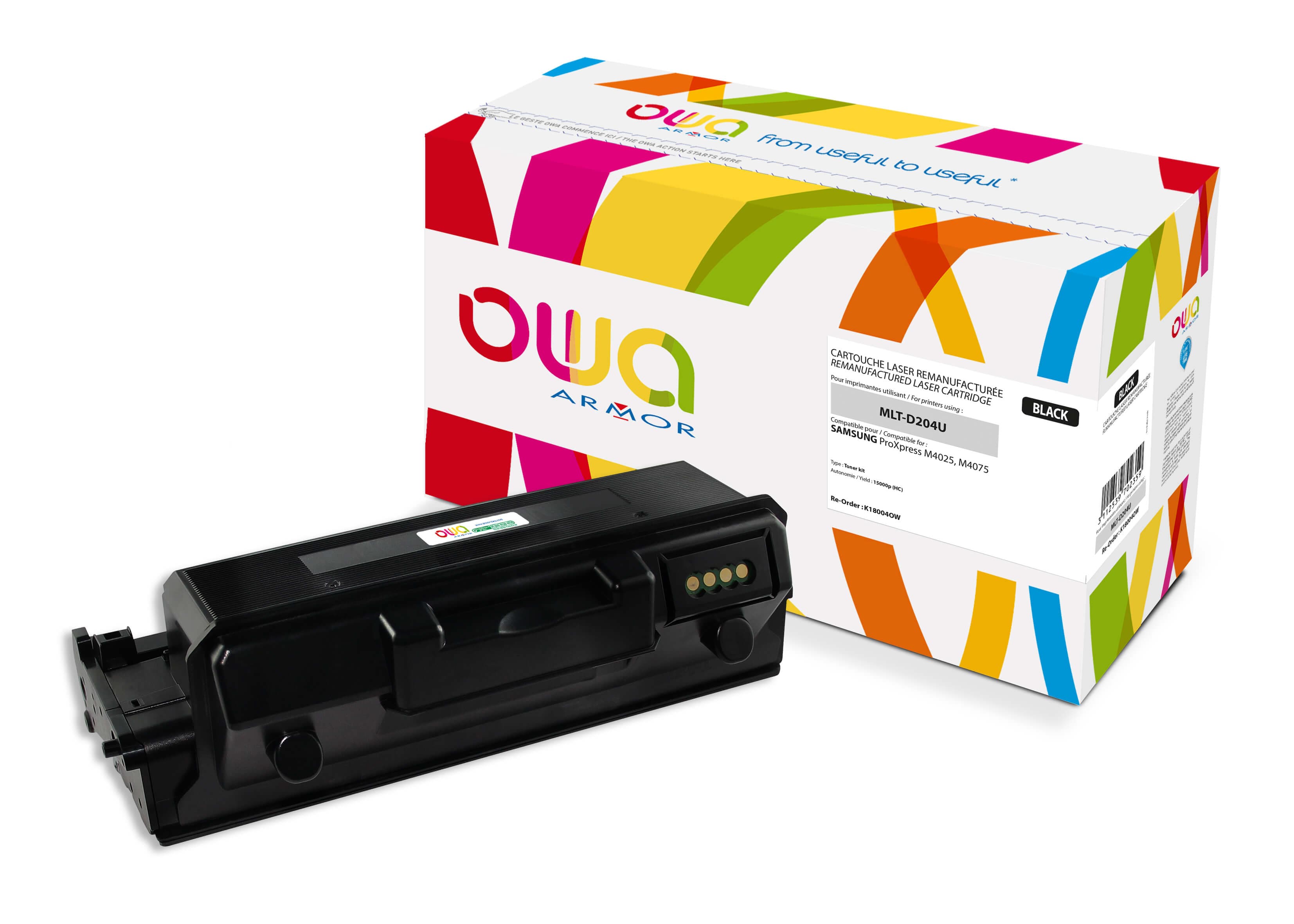 OWA Armor toner kompatibilní s Samsung CLTM404U, 15000st, černá black