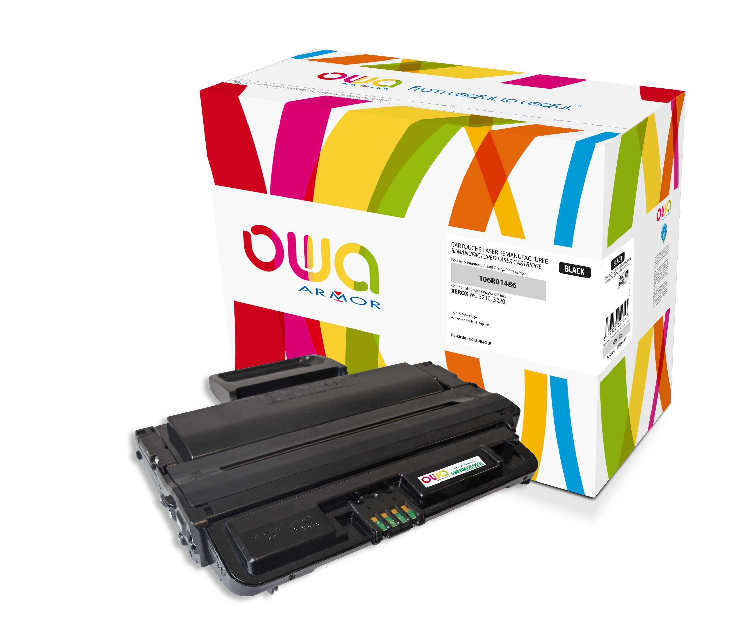 OWA Armor toner kompatibilní s XEROX 106R01487, černá black