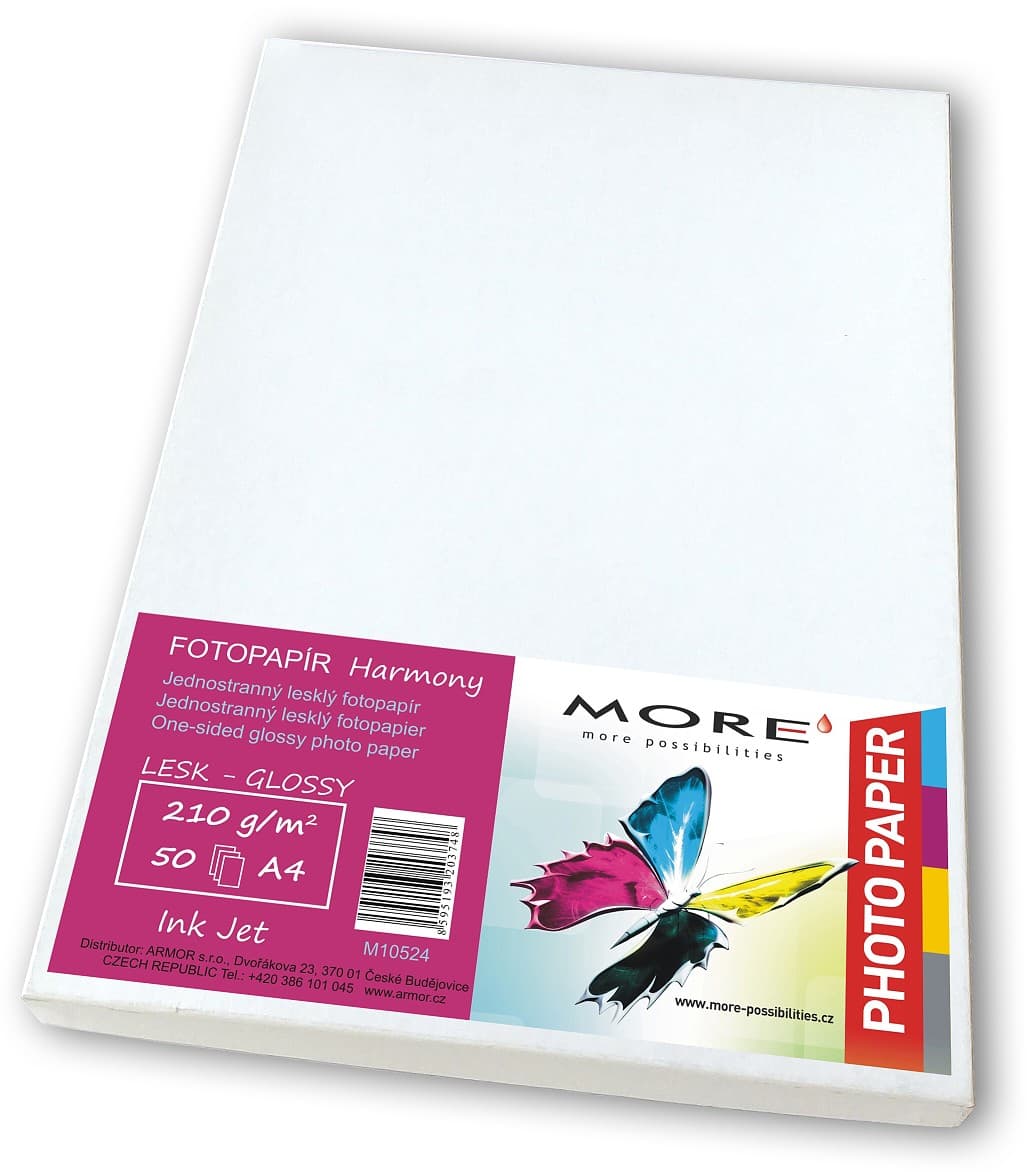 Fotopapír 50 list,210g m2,glossy,1str,Ink Jet