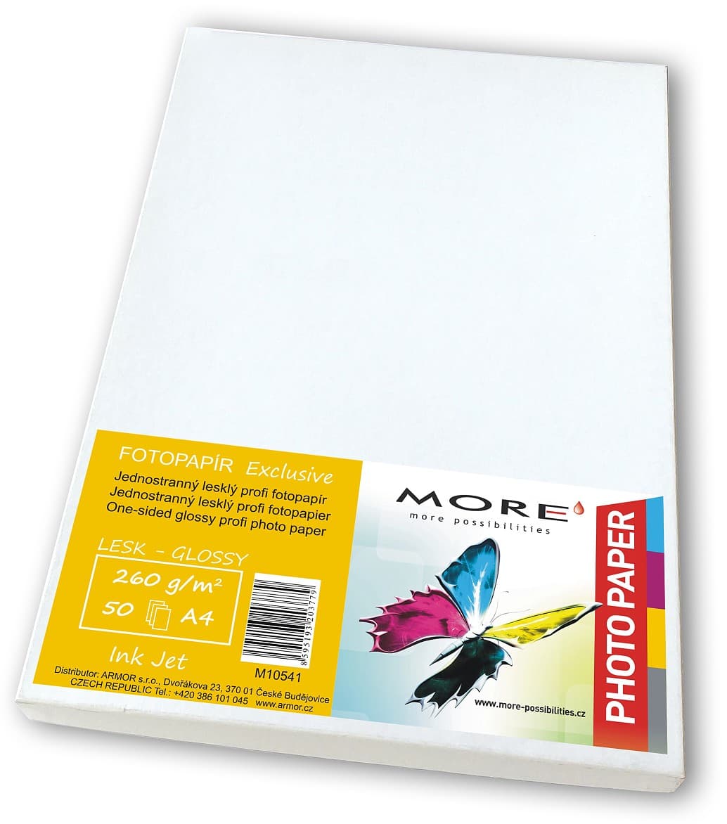 Fotopapír 50 listů,260g m2,glossy,Ink Jet