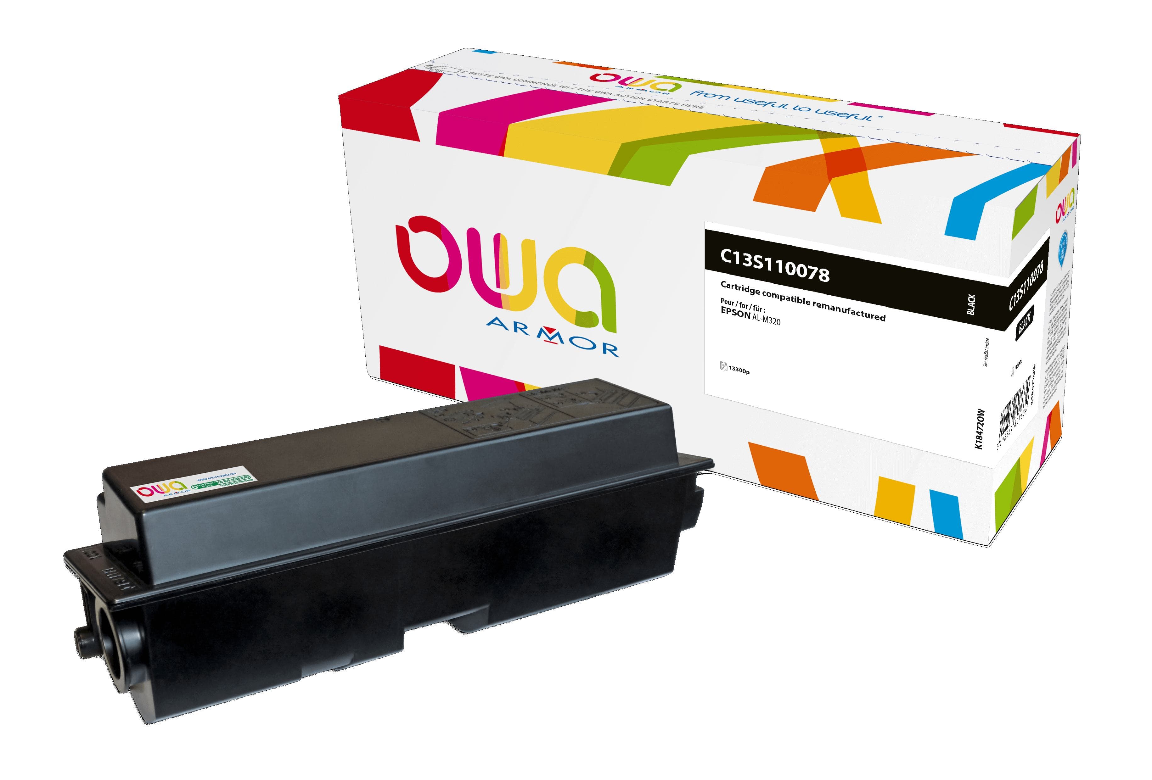 OWA Armor toner kompatibilní s EPSON C13S110078, černá black