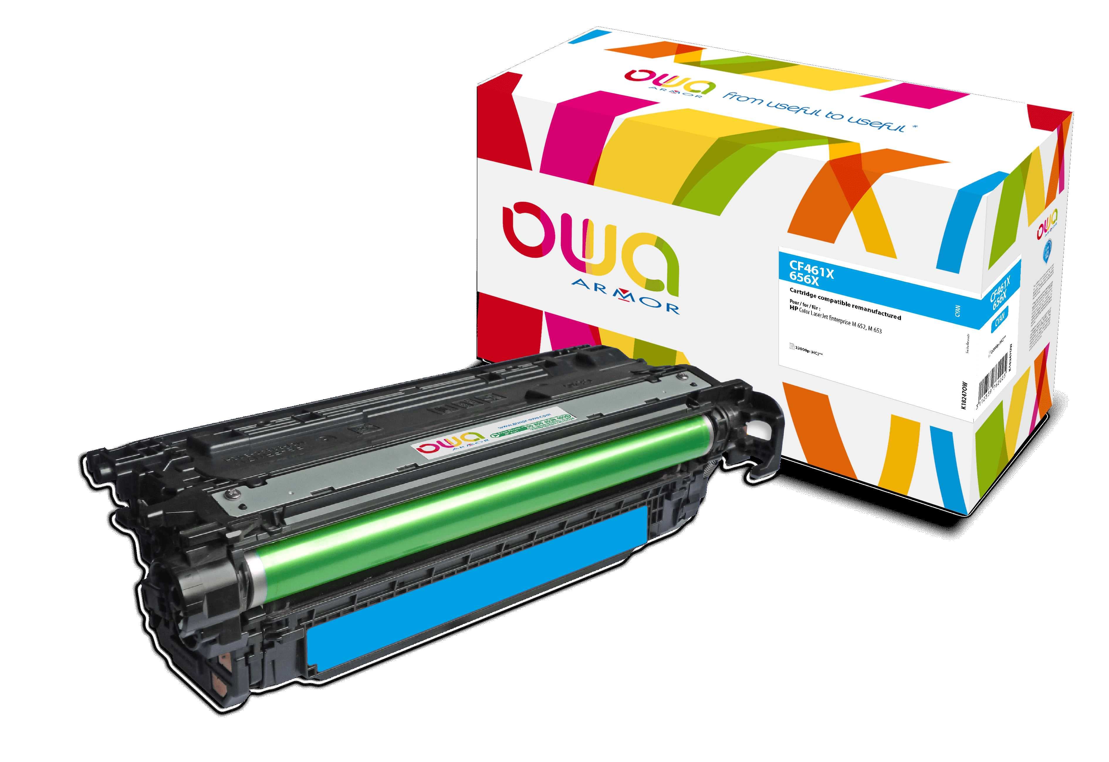 OWA Armor toner kompatibilní s HP CF461X, 22000st, modrá