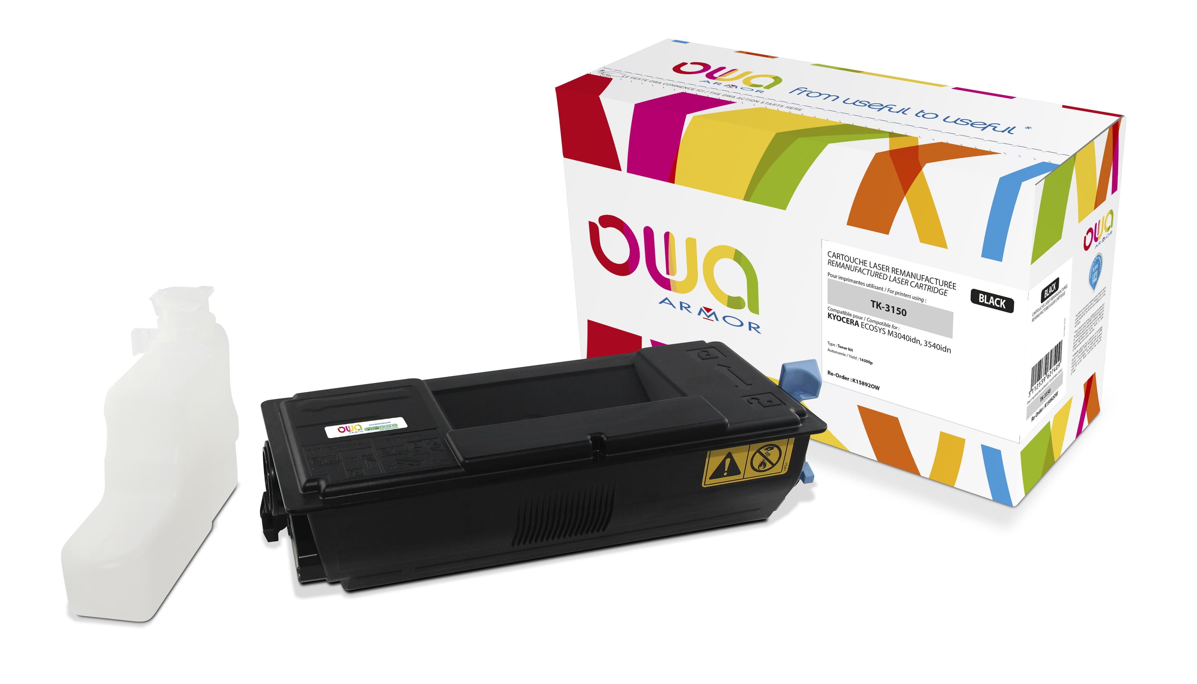 OWA Armor toner kompatibilní s KYOCERA TK-3150, černá black