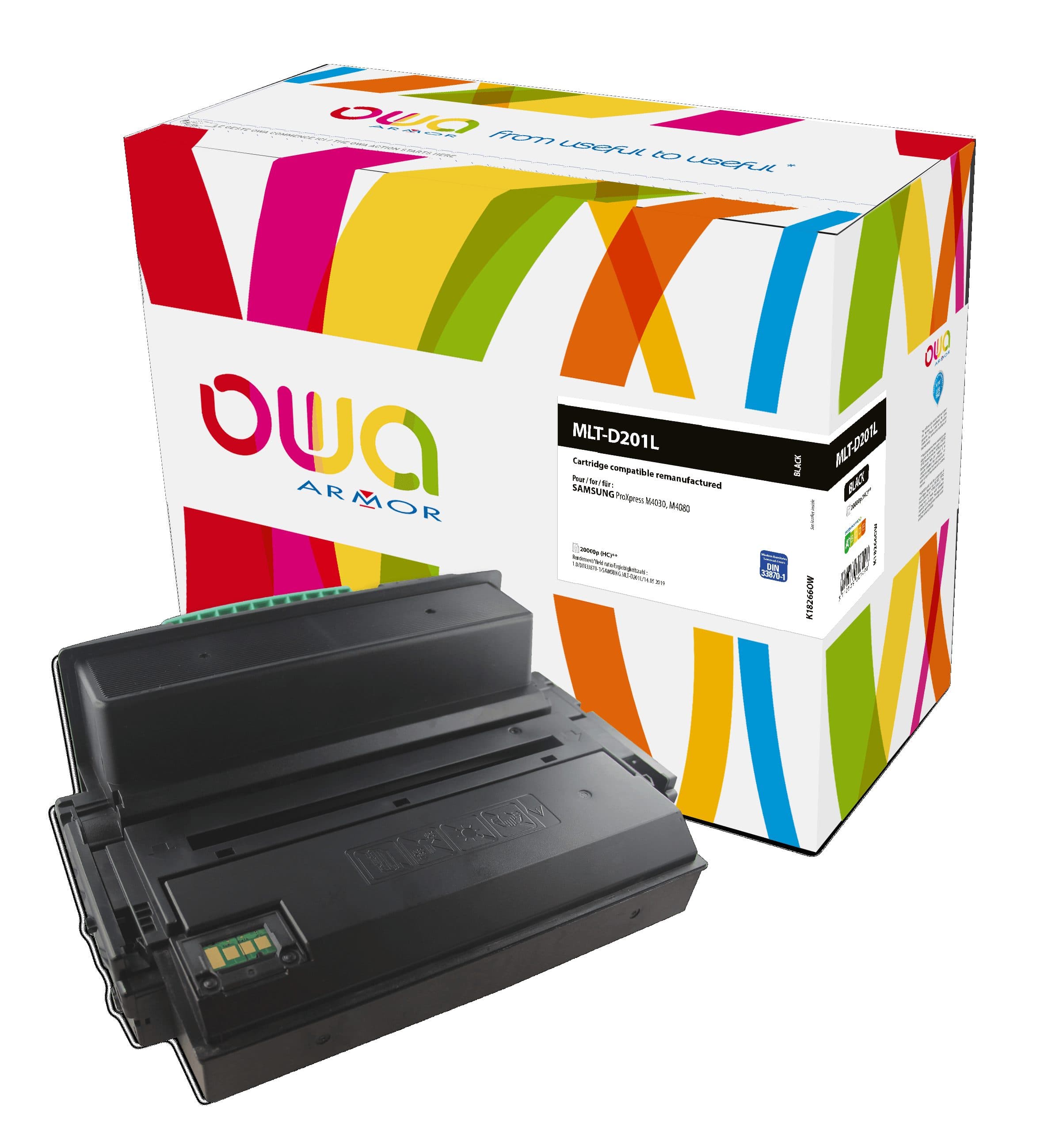 OWA Armor toner kompatibilní s SAMSUNG MLT-D201L, černá black