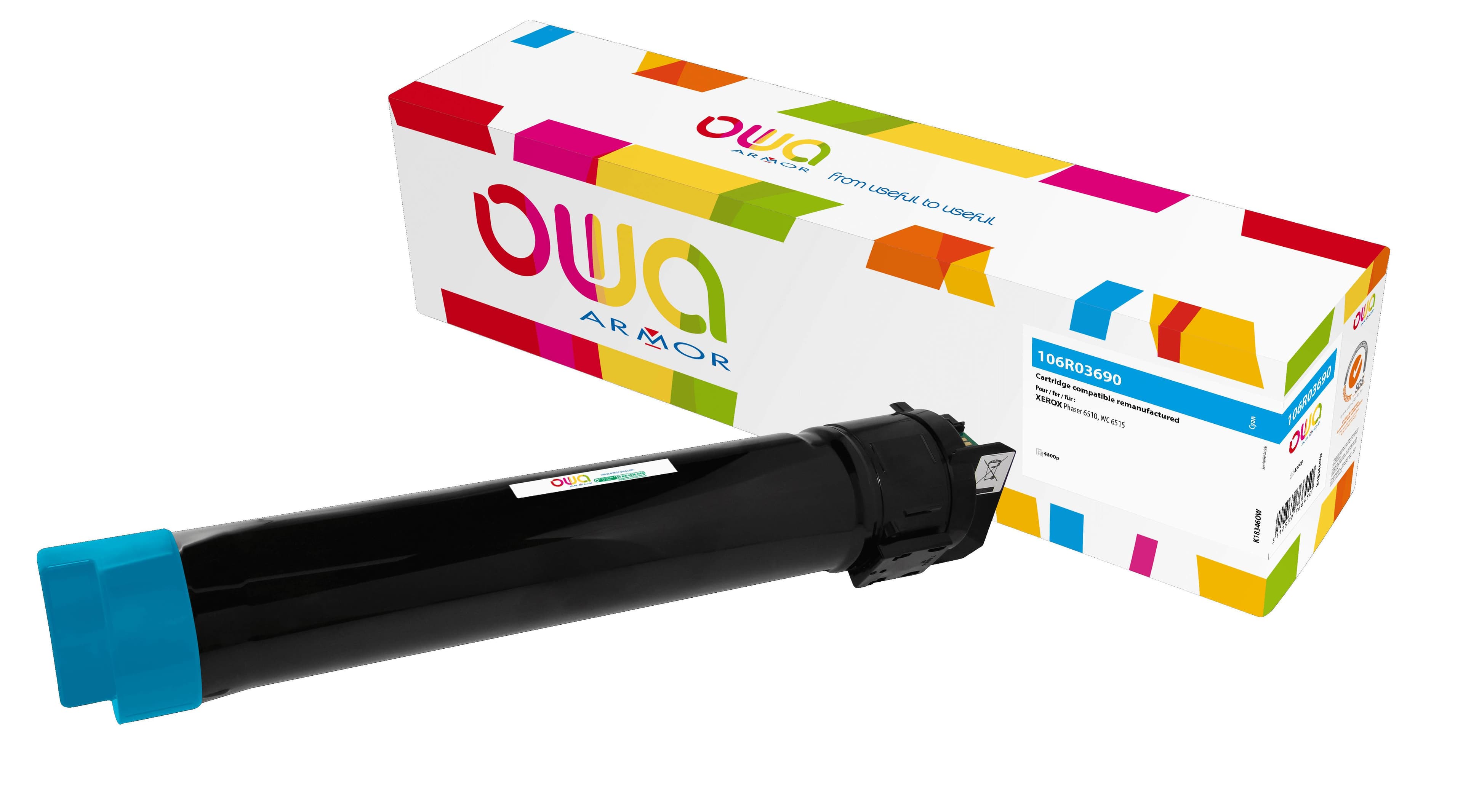 OWA Armor toner kompatibilní s XEROX 106R03693, 4300st, modrá