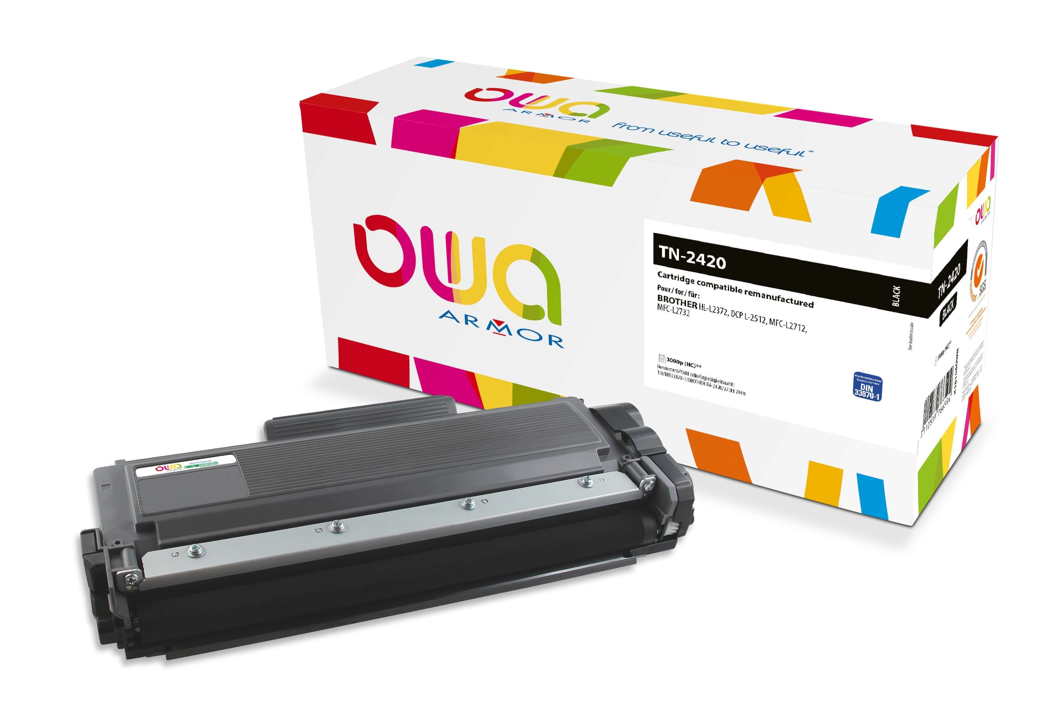 OWA Armor toner kompatibilní s BROTHER TN-2421, černá black
